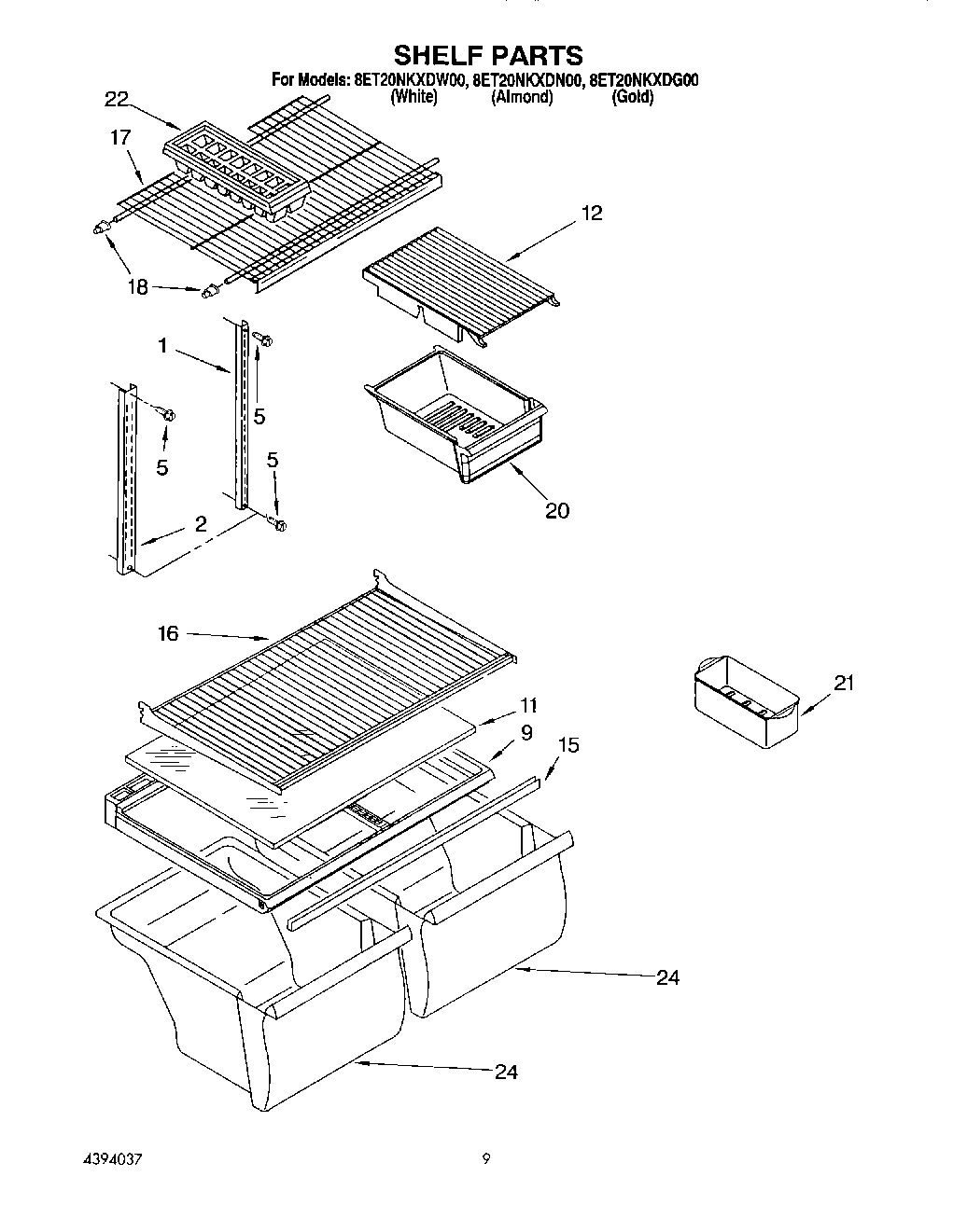 05 - SHELF, LIT/OPTIONAL