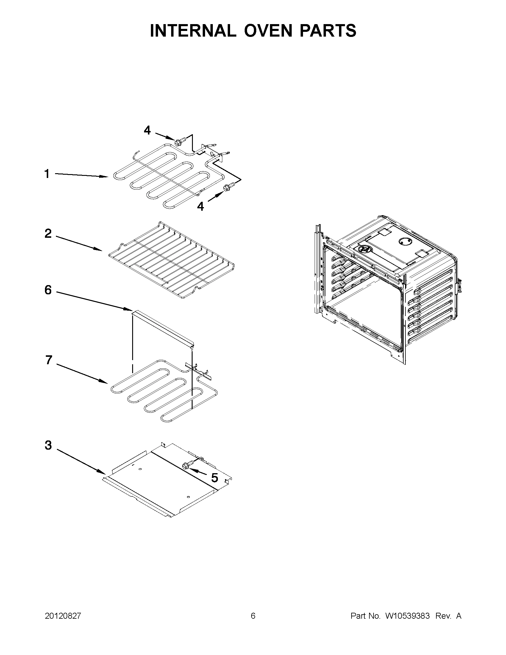 03 - INTERNAL OVEN PARTS