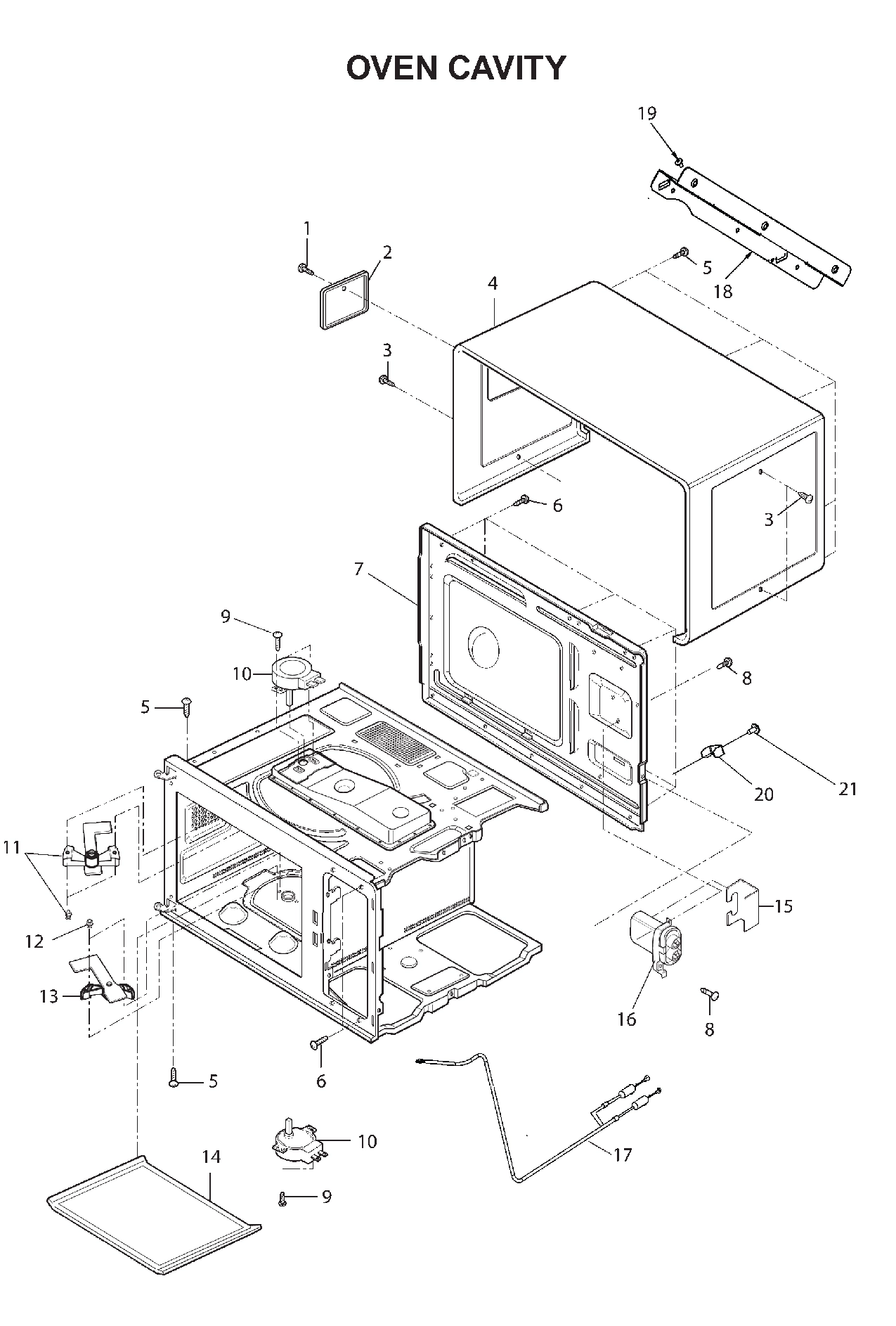 OVEN CAVITY