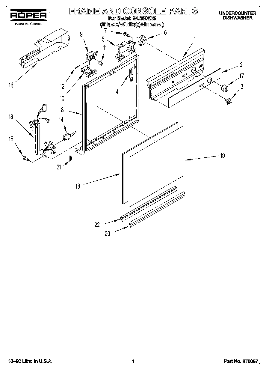 01 - FRAME AND CONSOLE