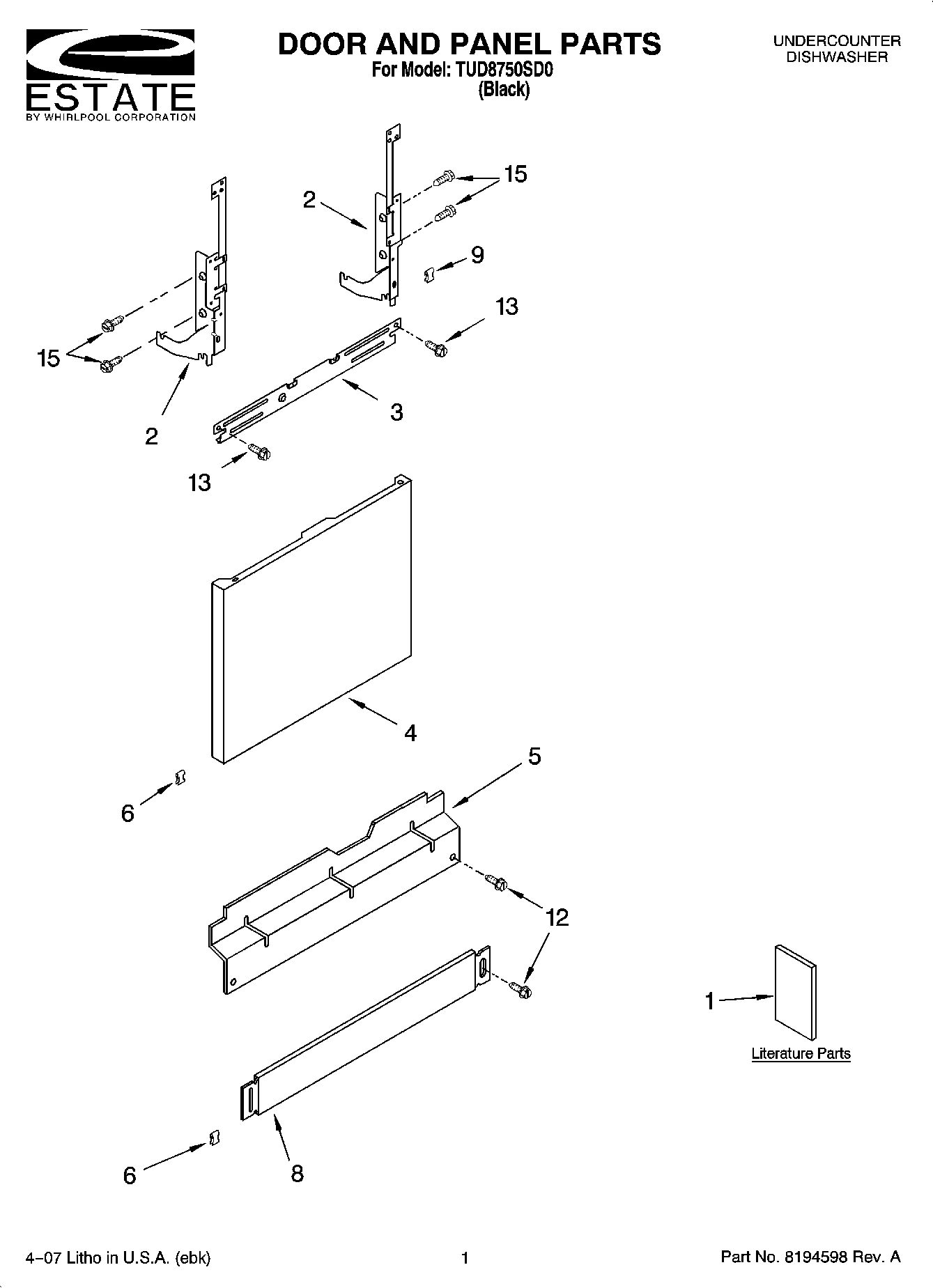 01 - DOOR AND PANEL PARTS