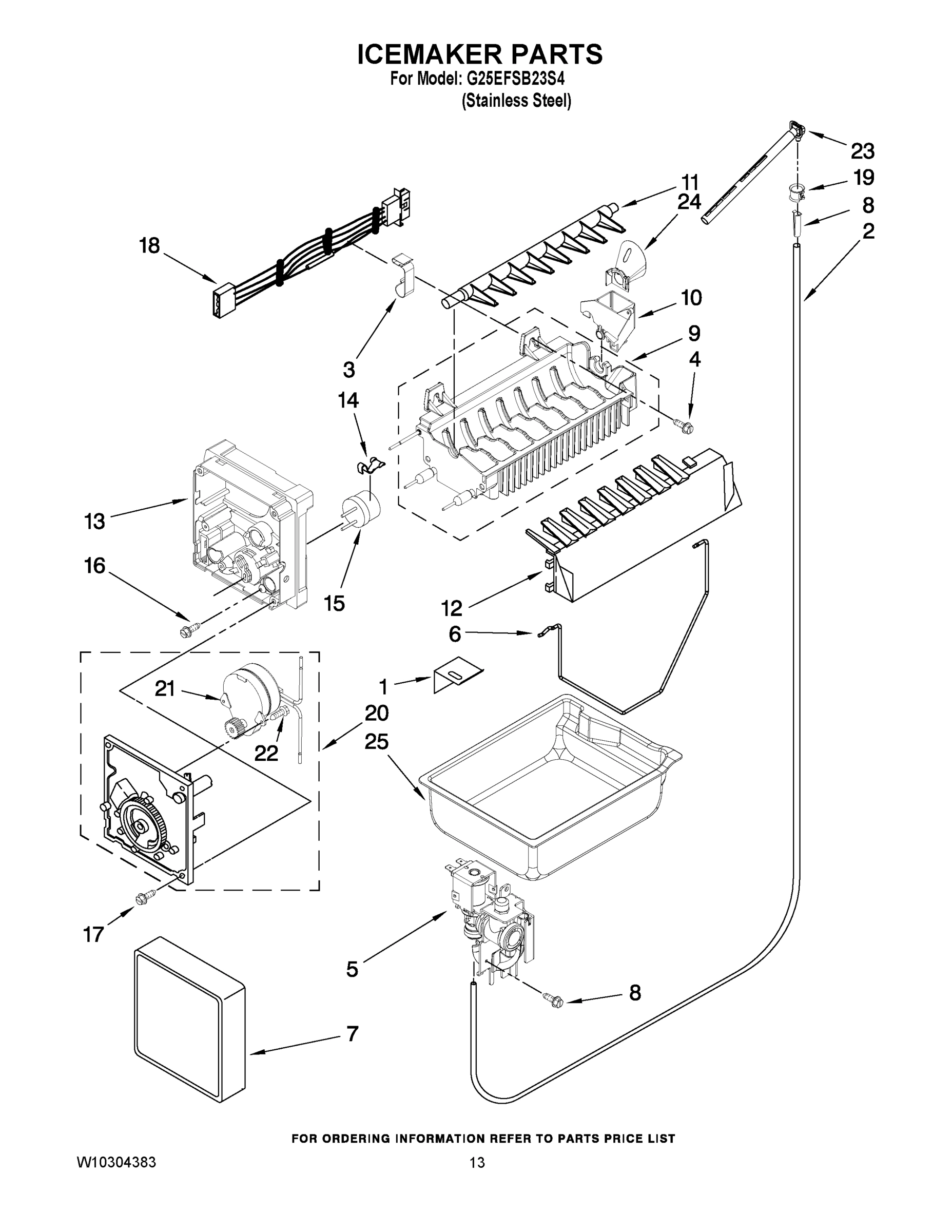 07 - ICEMAKER PARTS