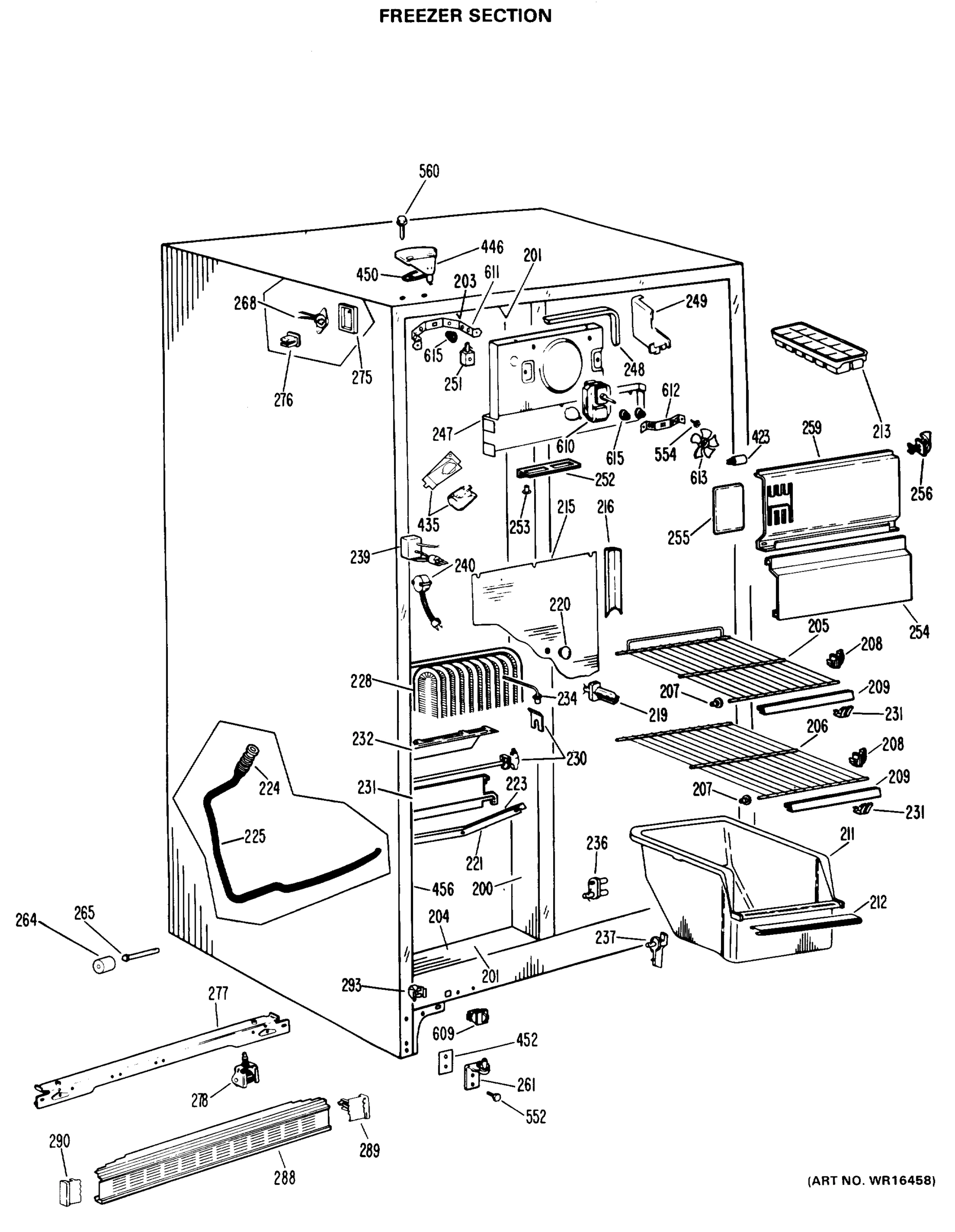 FREEZER SECTION