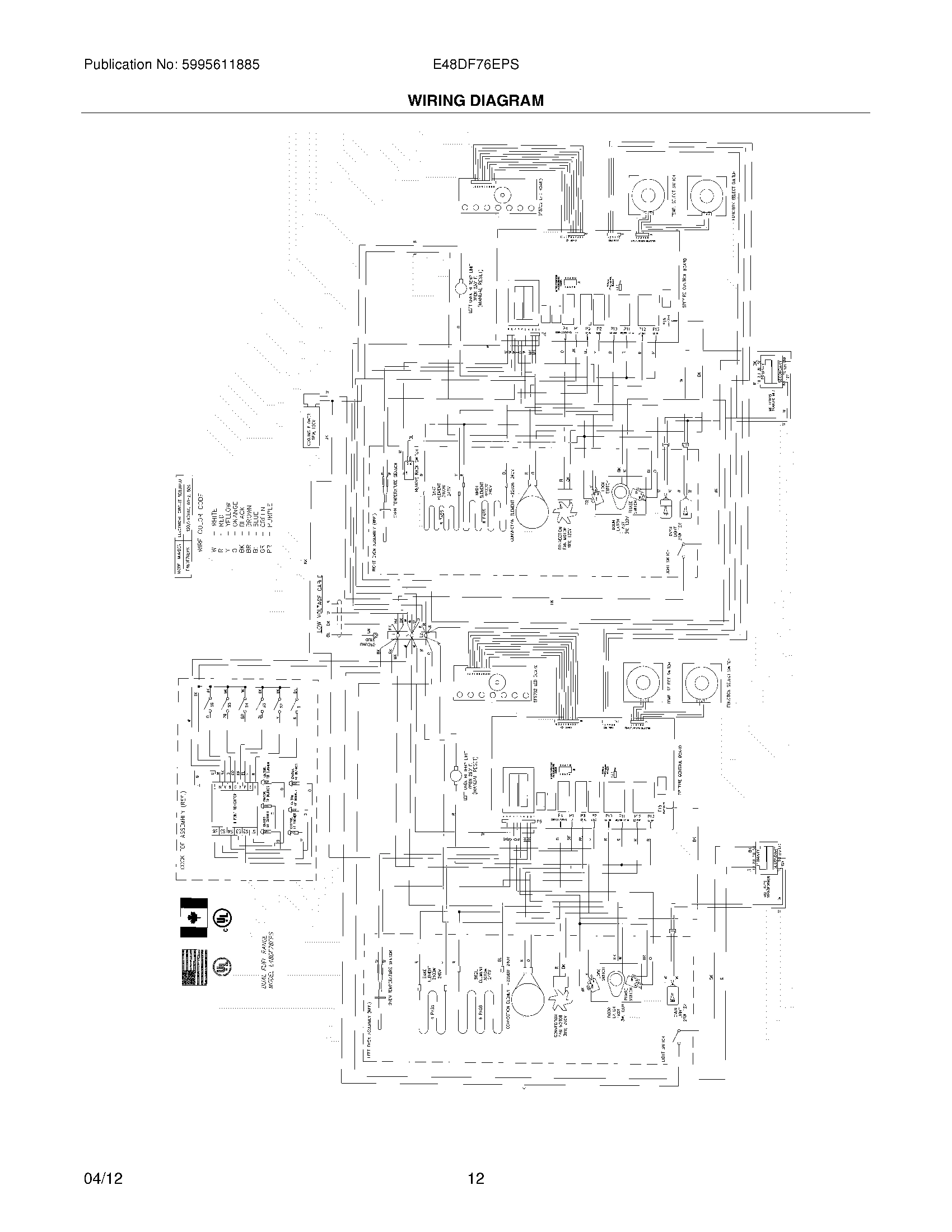12 - WIRING DIAGRAM
