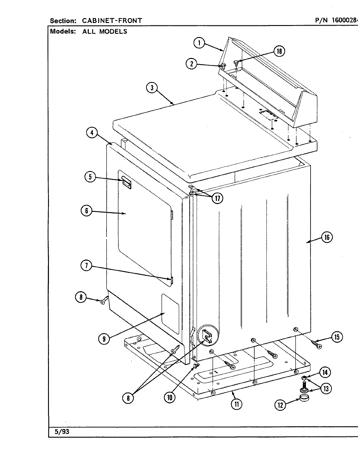 01 - CABINET-FRONT (LDG8410AA,AAW,ABL,ABW)