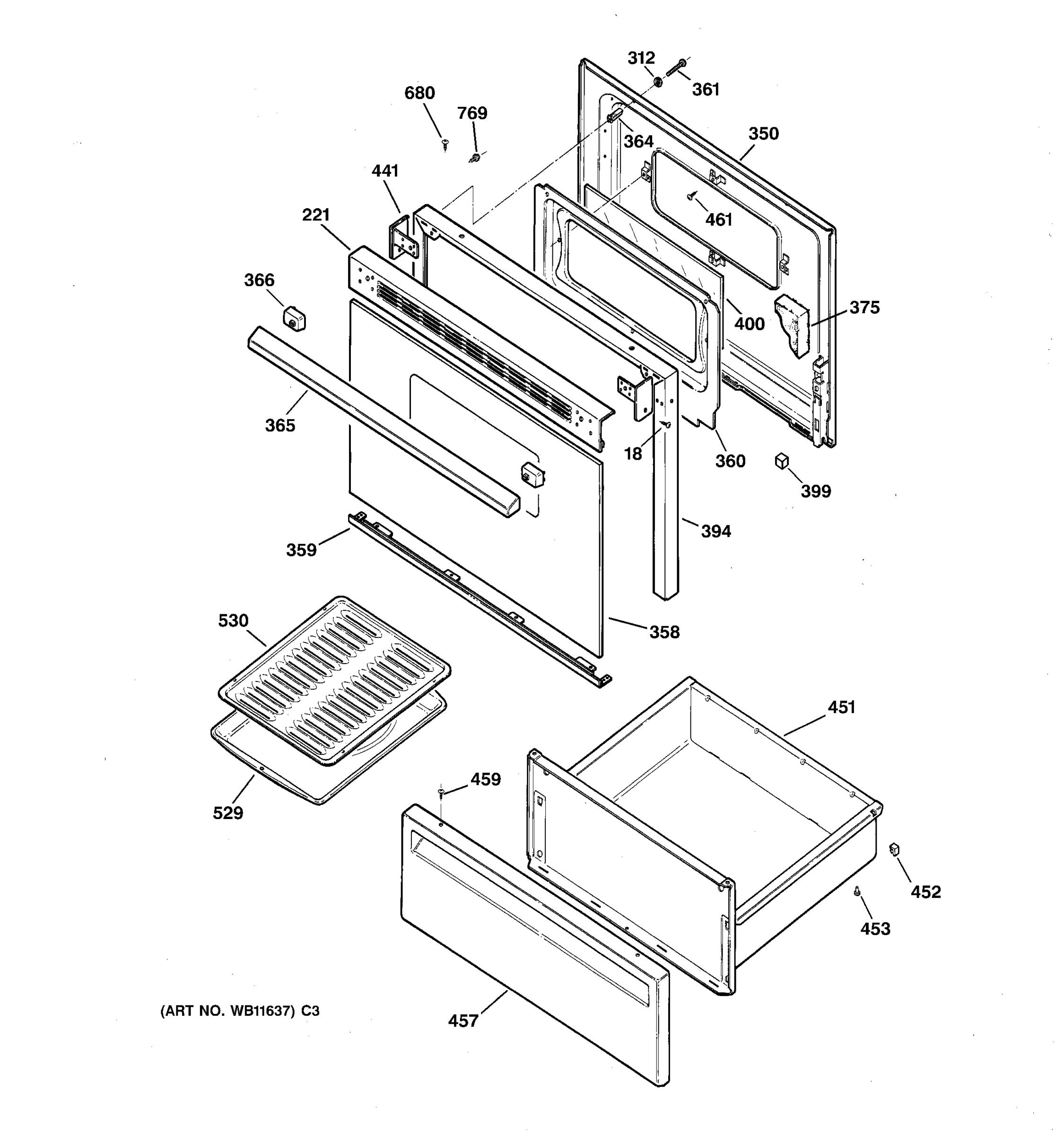 DOOR & DRAWER PARTS