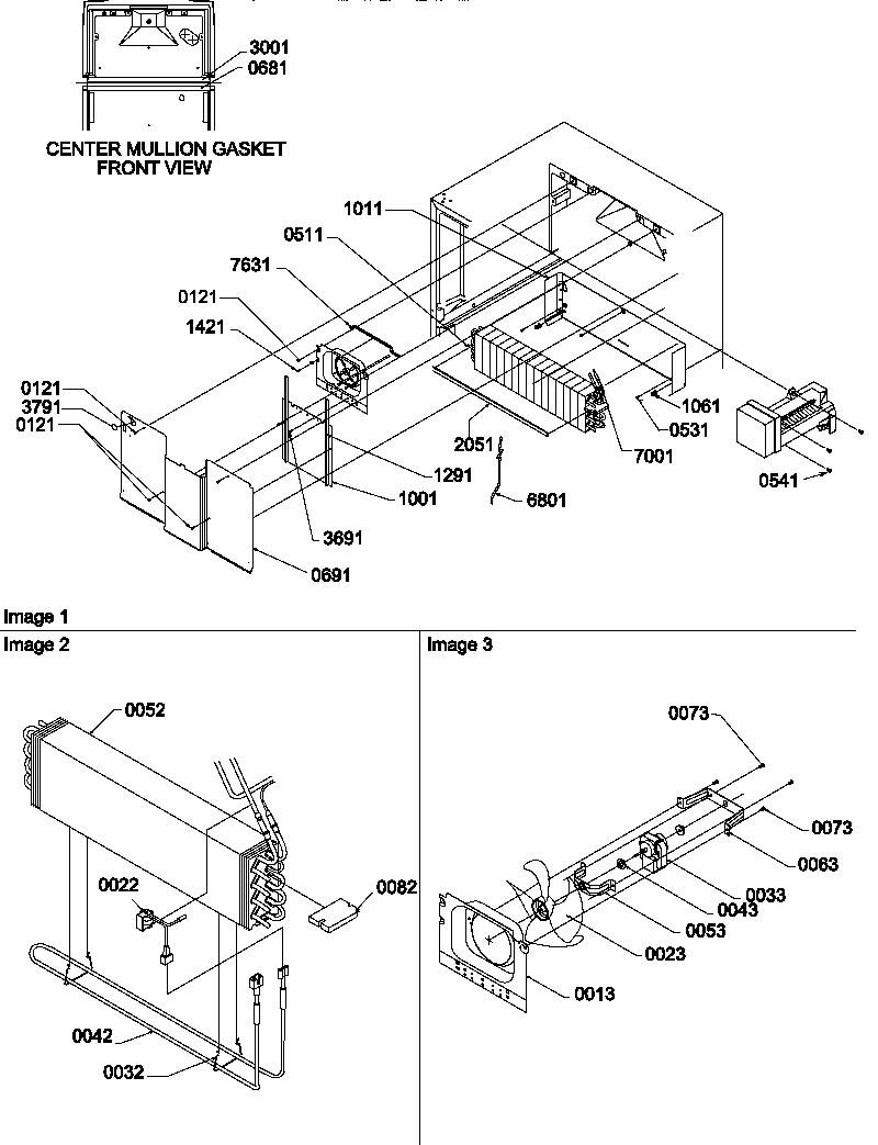04 - EVAP AND FAN MOTOR ASSEMBLIES