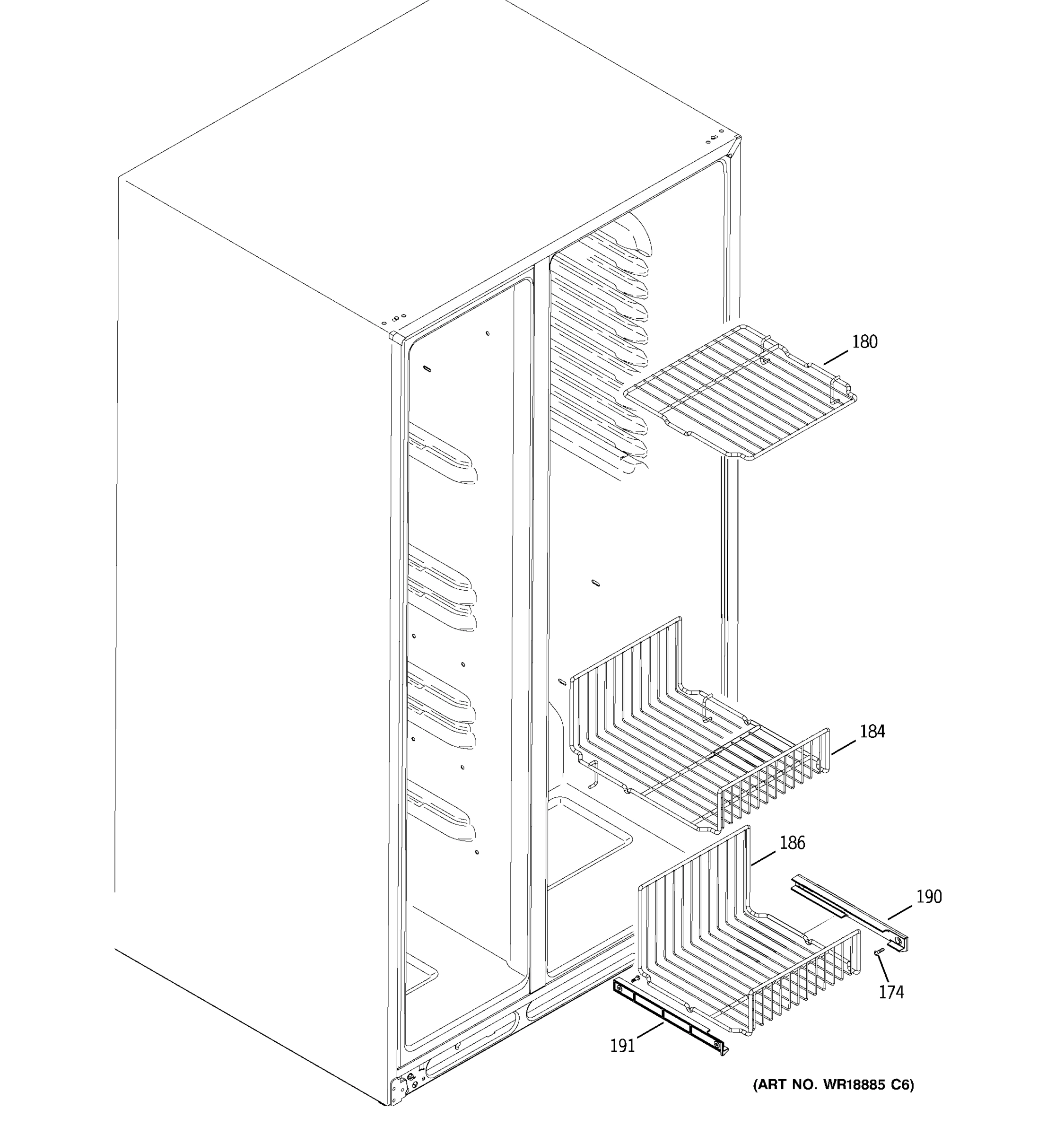FREEZER SHELVES