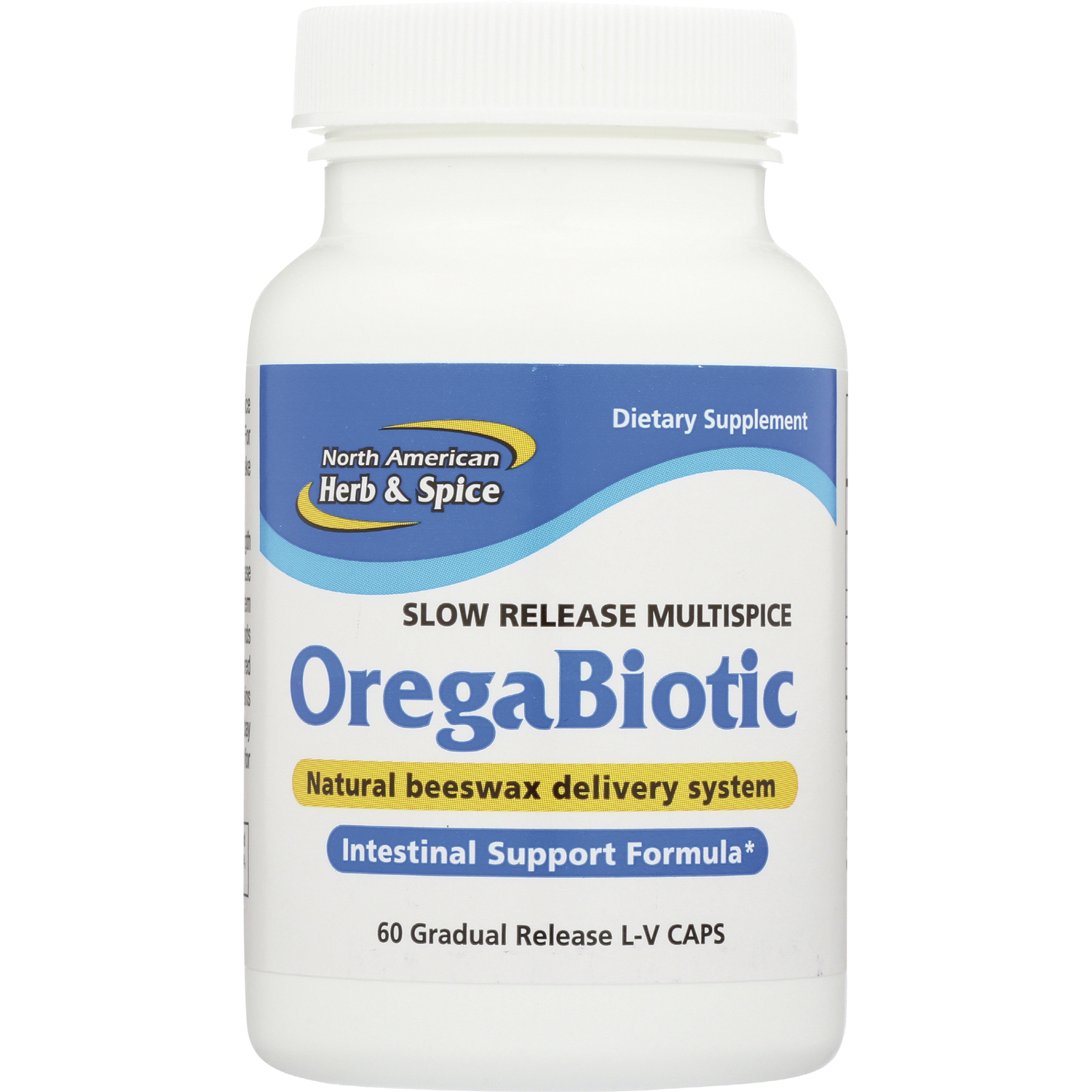 North American Herb & Spice Slow Release Multispice Oregabiotic Vitamin | 60 Veg Caps