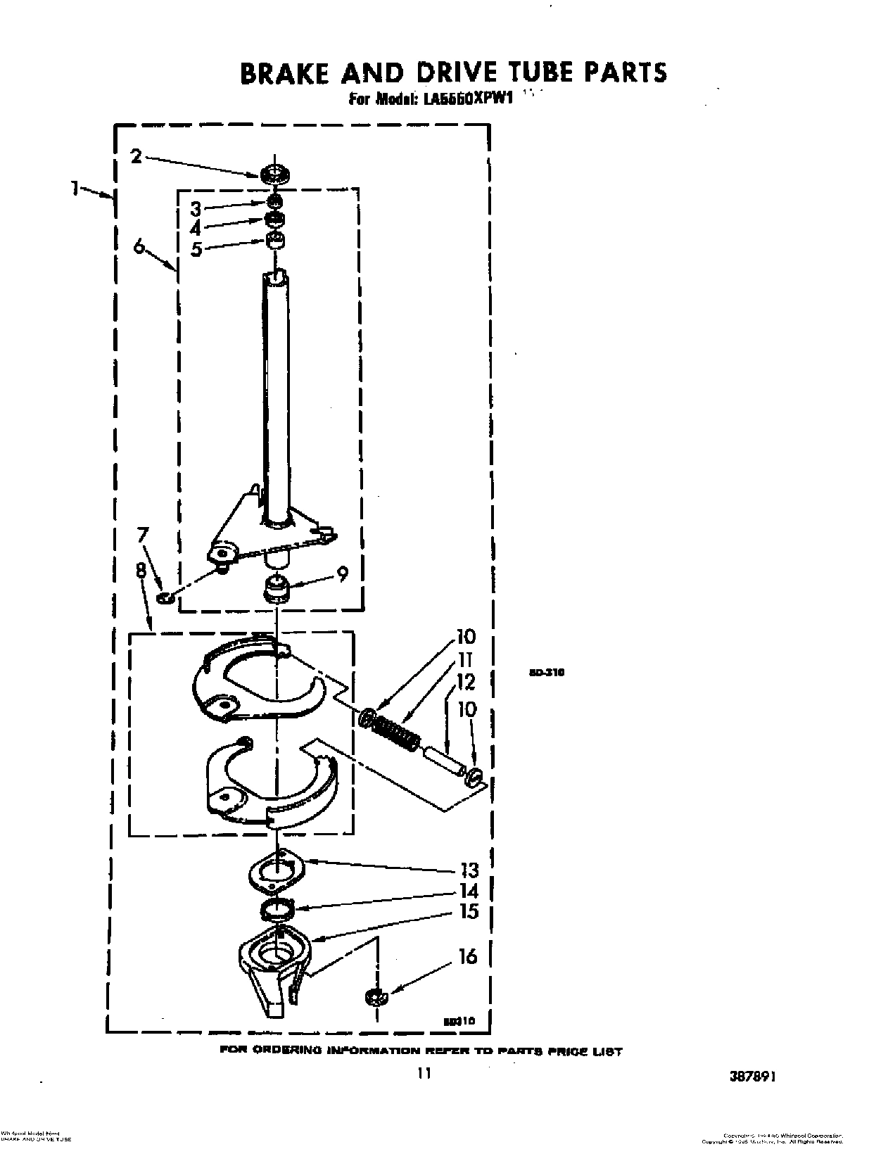 09 - BRAKE AND DRIVE TUBE