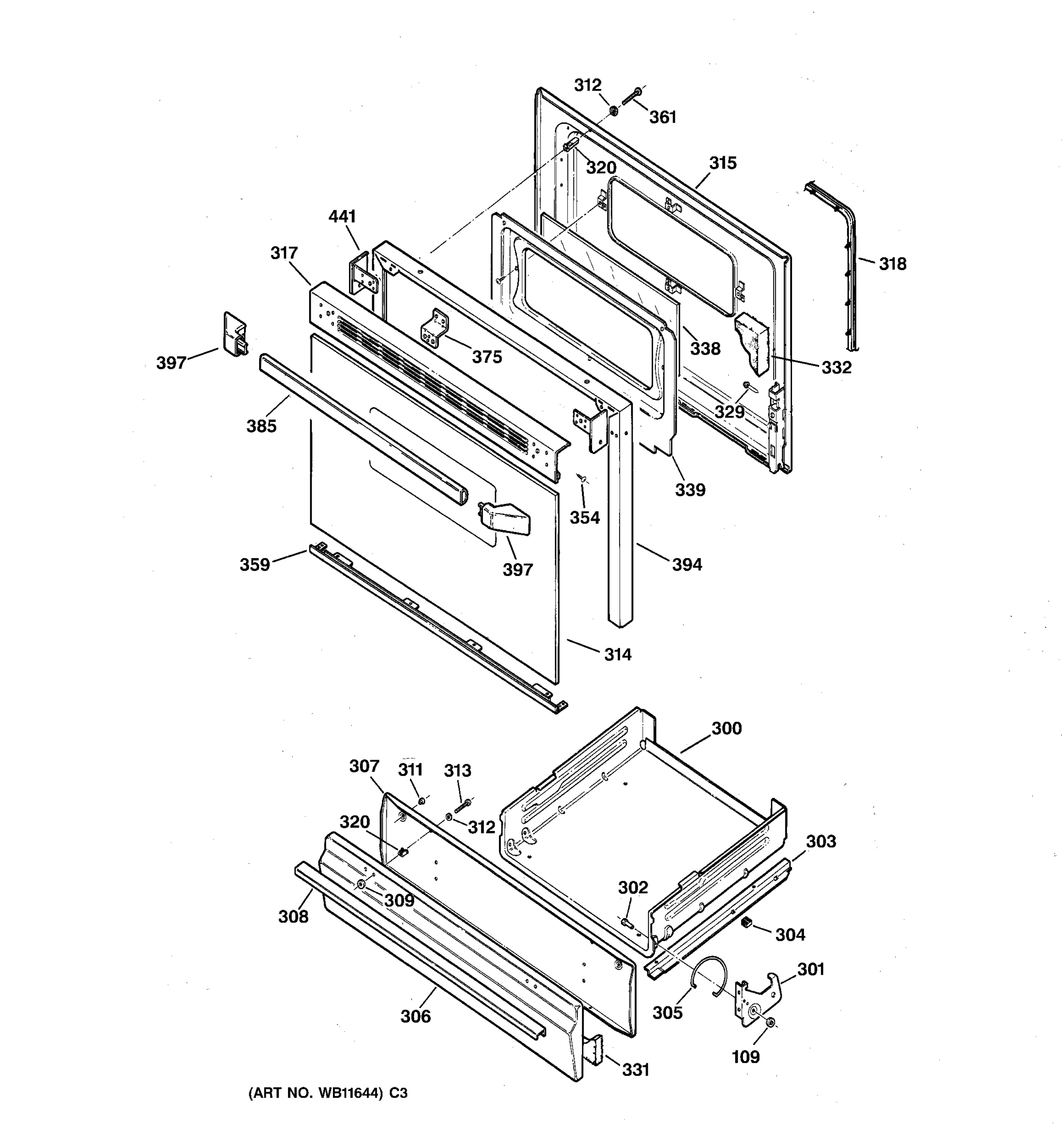 DOOR & DRAWER PARTS
