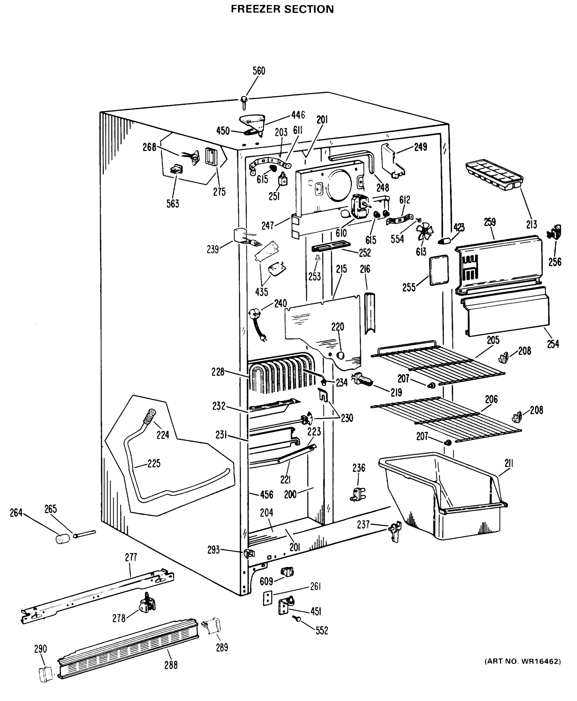 FREEZER SECTION
