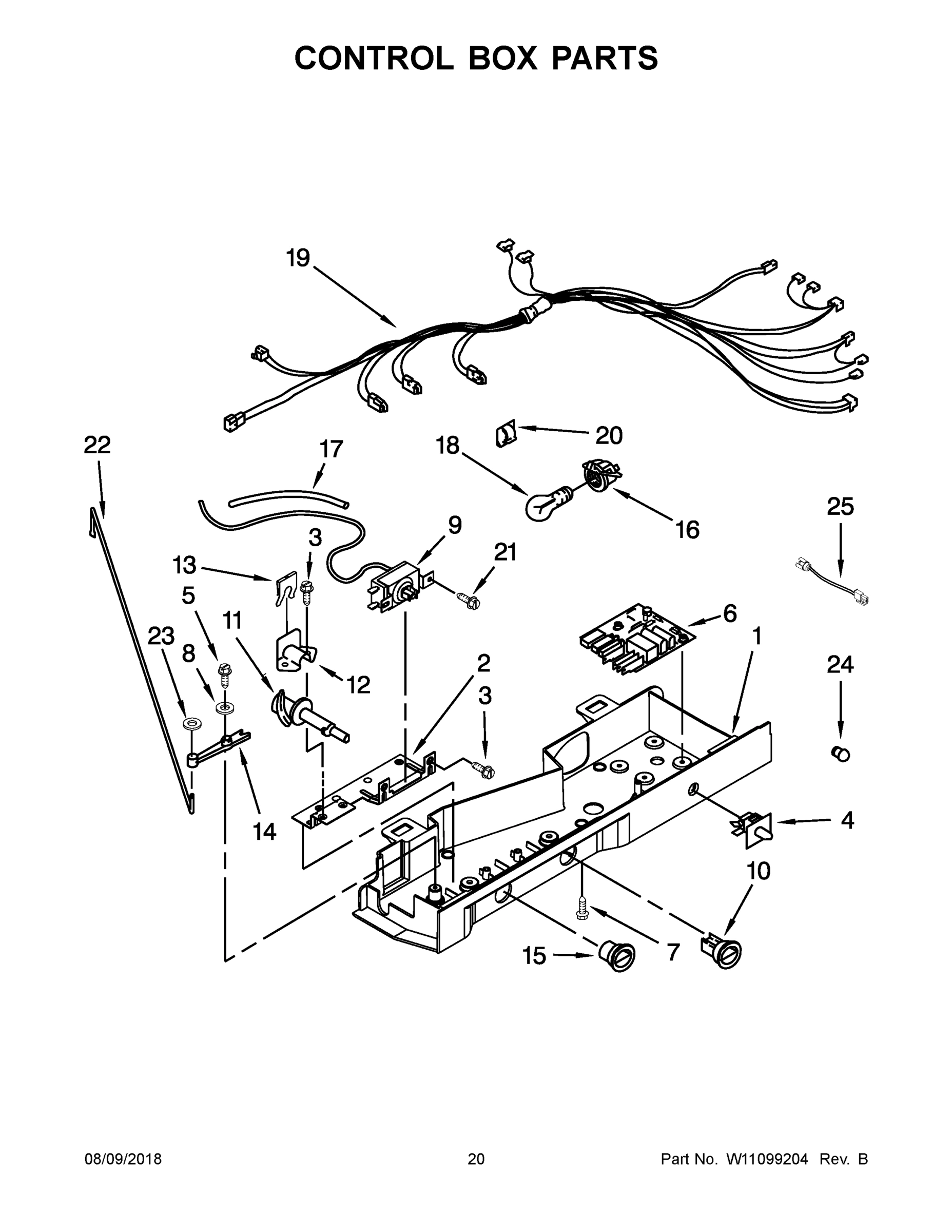 11 - CONTROL BOX PARTS