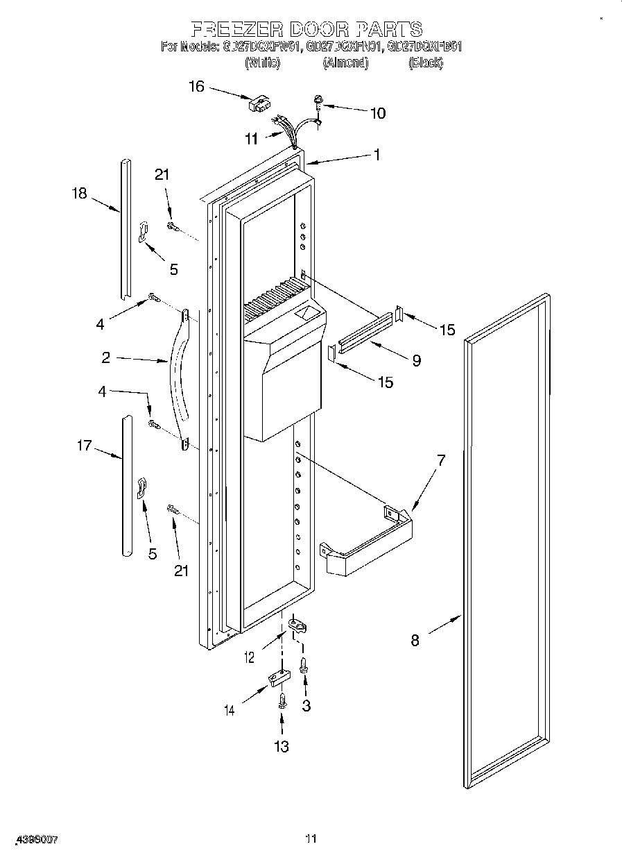 07 - FREEZER DOOR