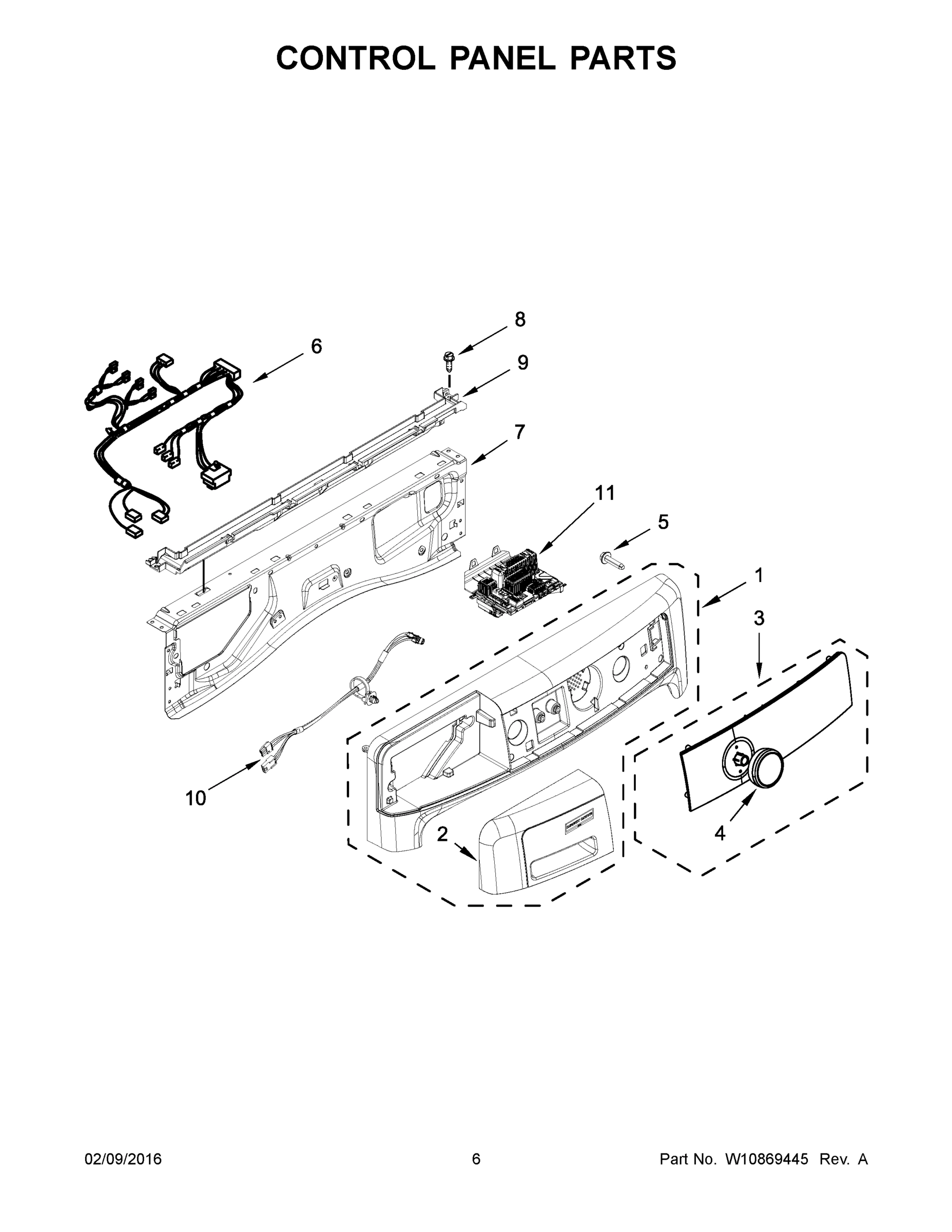 04 - CONTROL PANEL PARTS