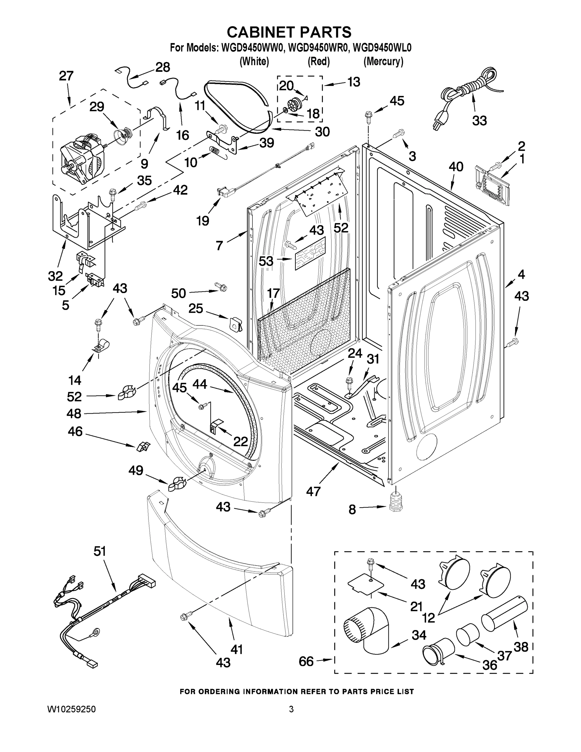 02 - CABINET PARTS