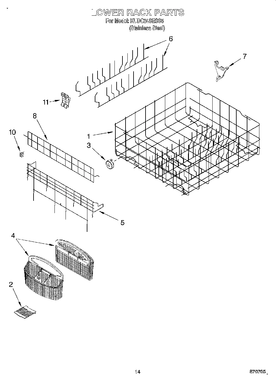 11 - LOWER RACK