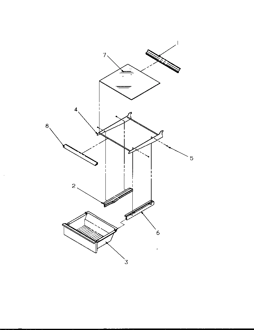 15 - REF SHELVING AND DRAWERS
