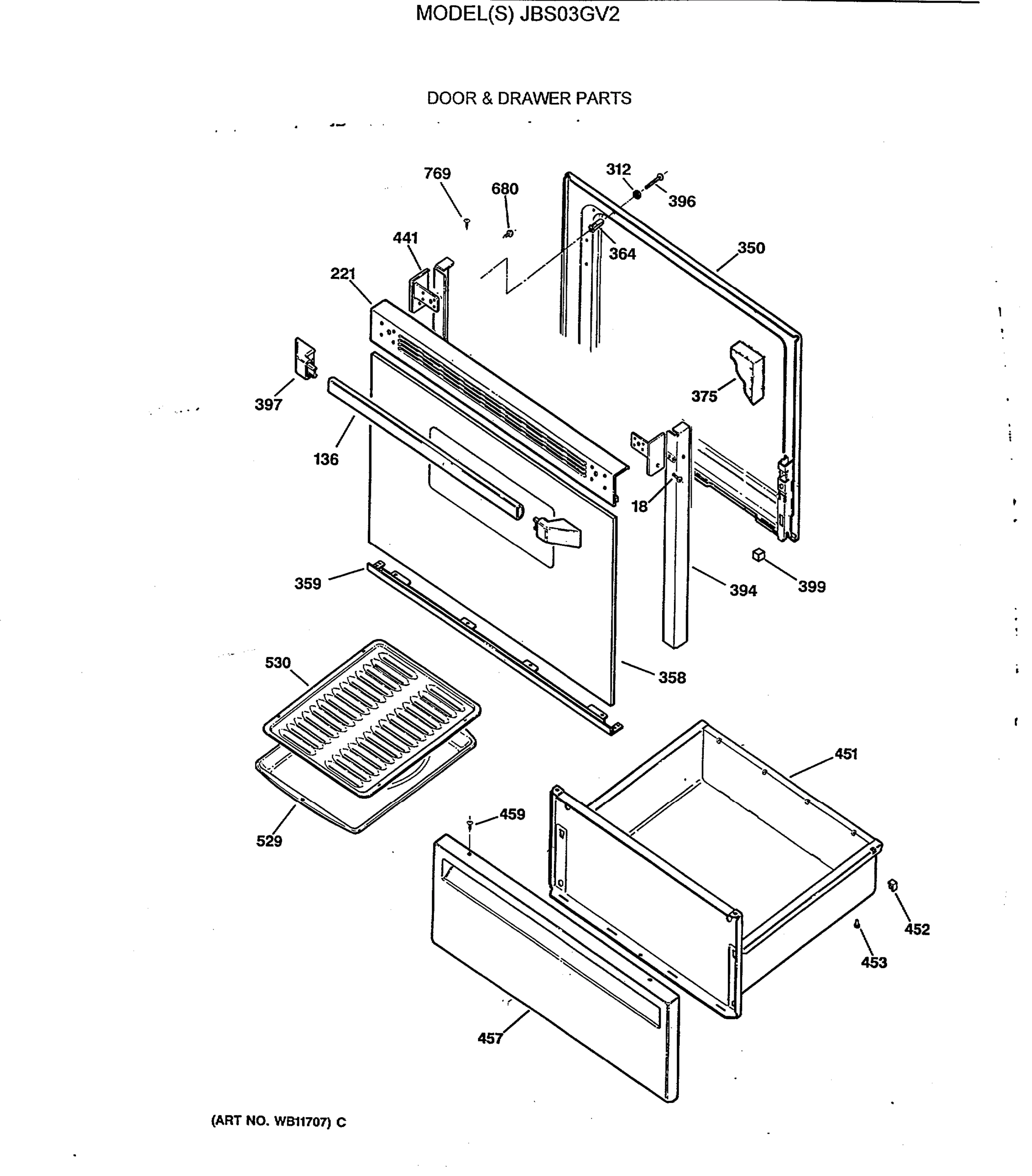 DOOR & DRAWER PARTS