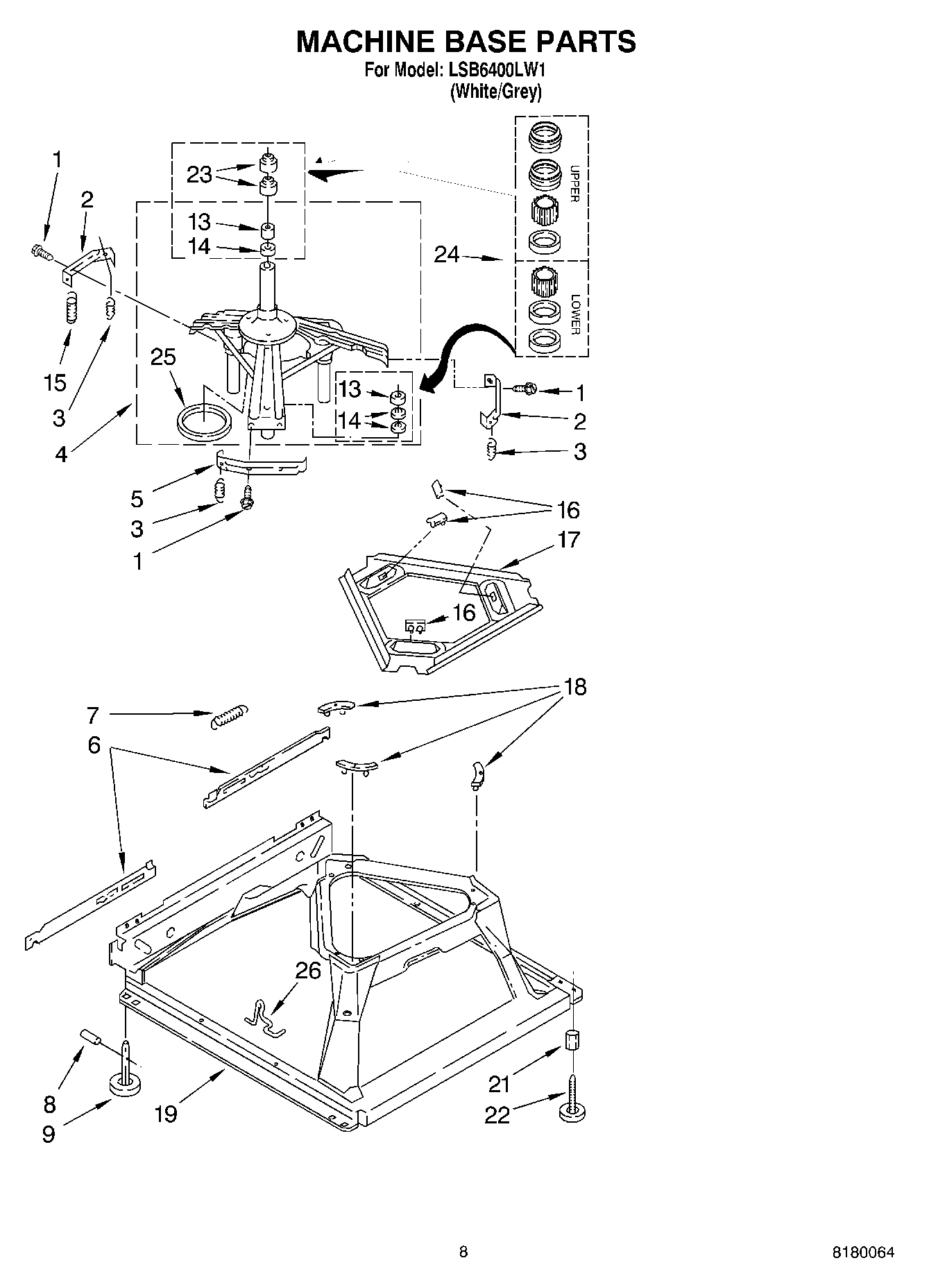 05 - MACHINE BASE PARTS