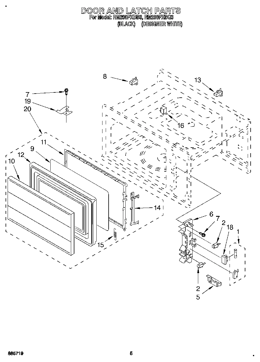 05 - DOOR AND LATCH