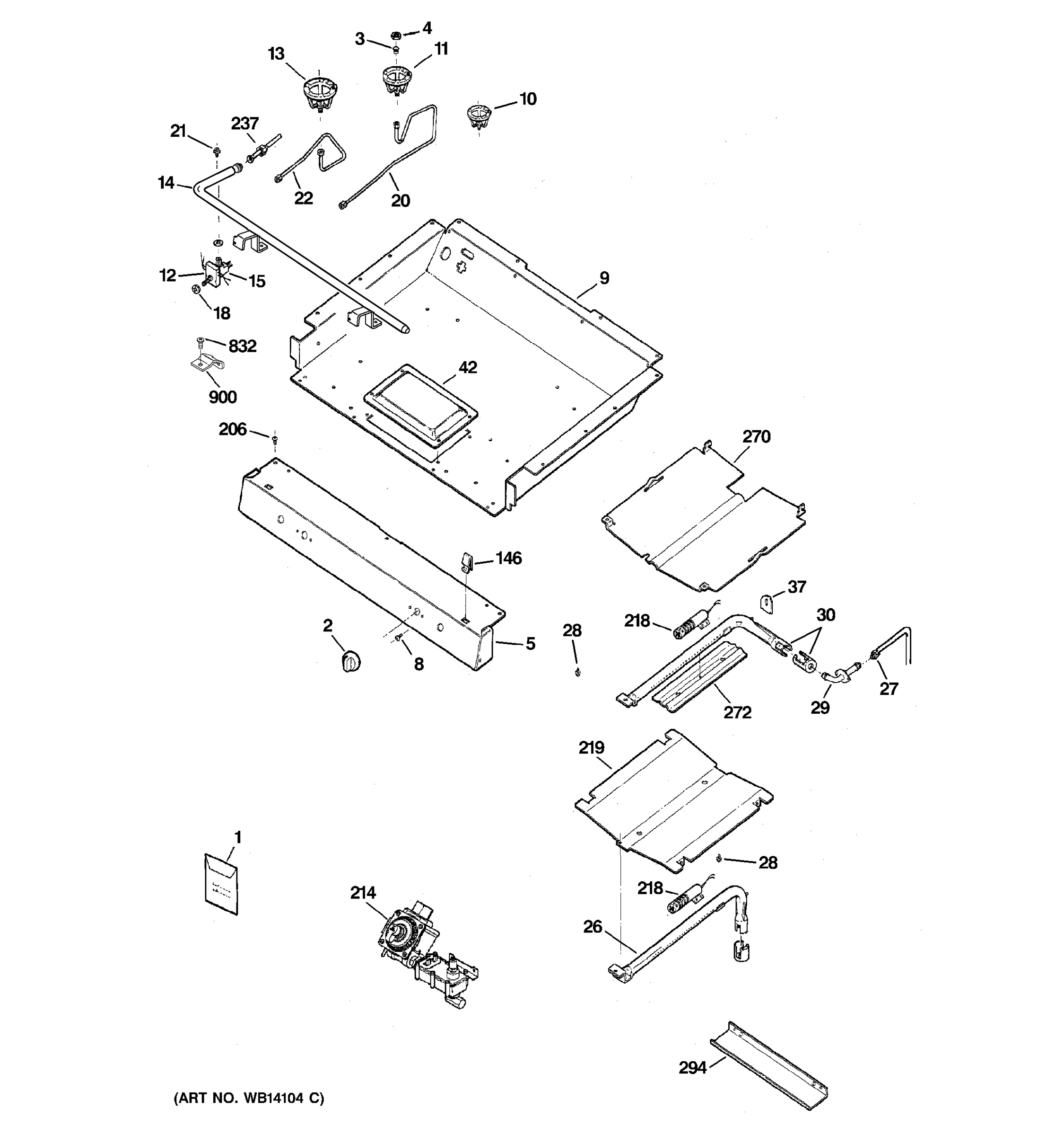GAS & BURNER PARTS