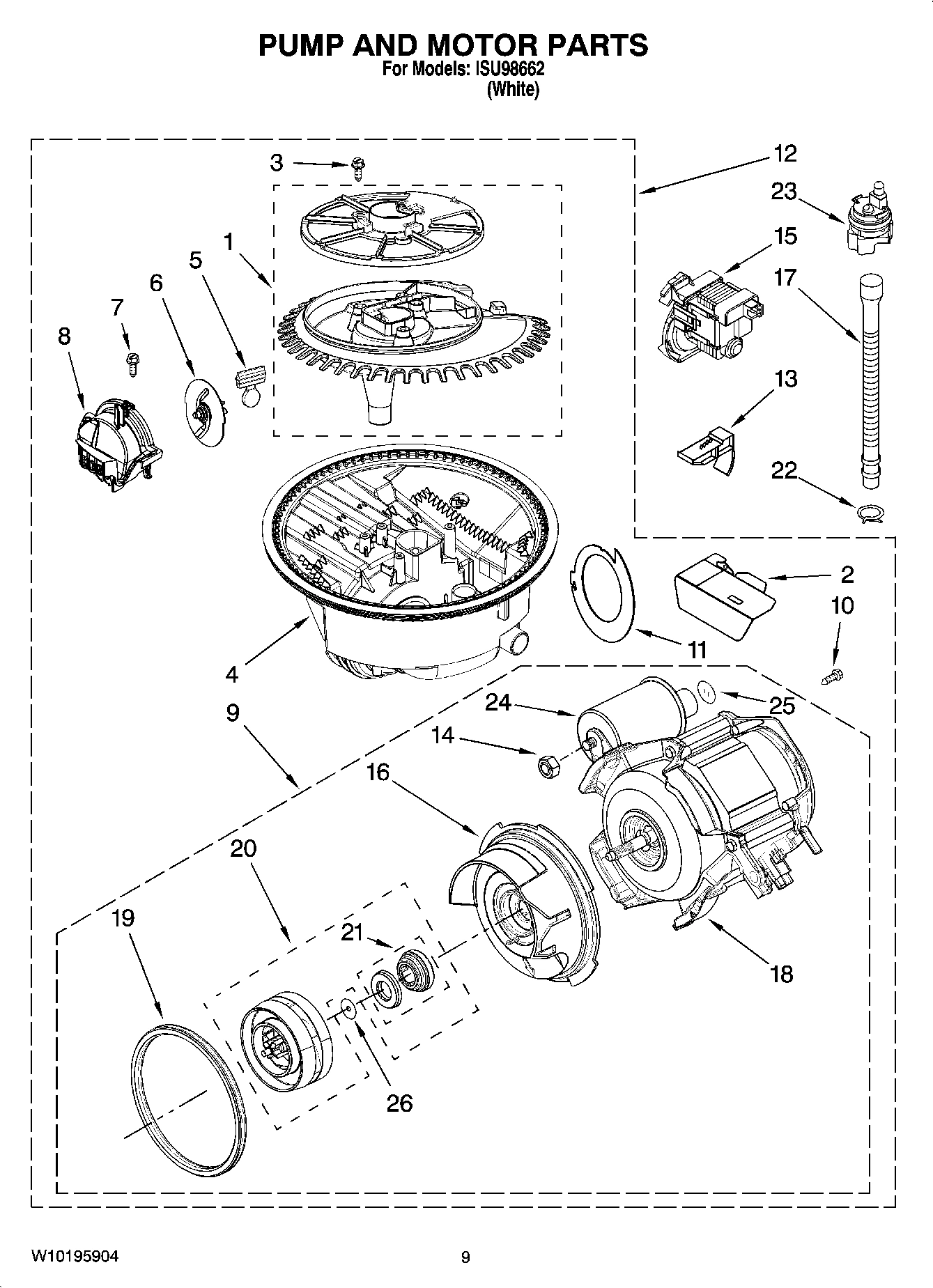 08 - PUMP AND MOTOR PARTS