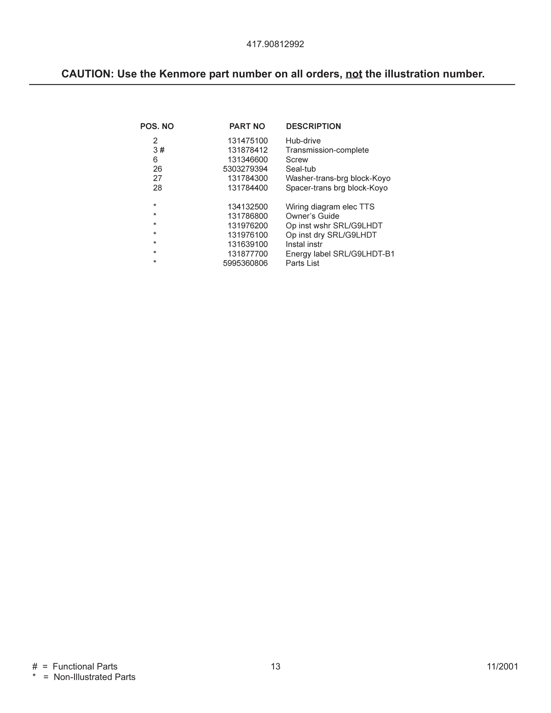 13 - WIRING DIAGRAM
