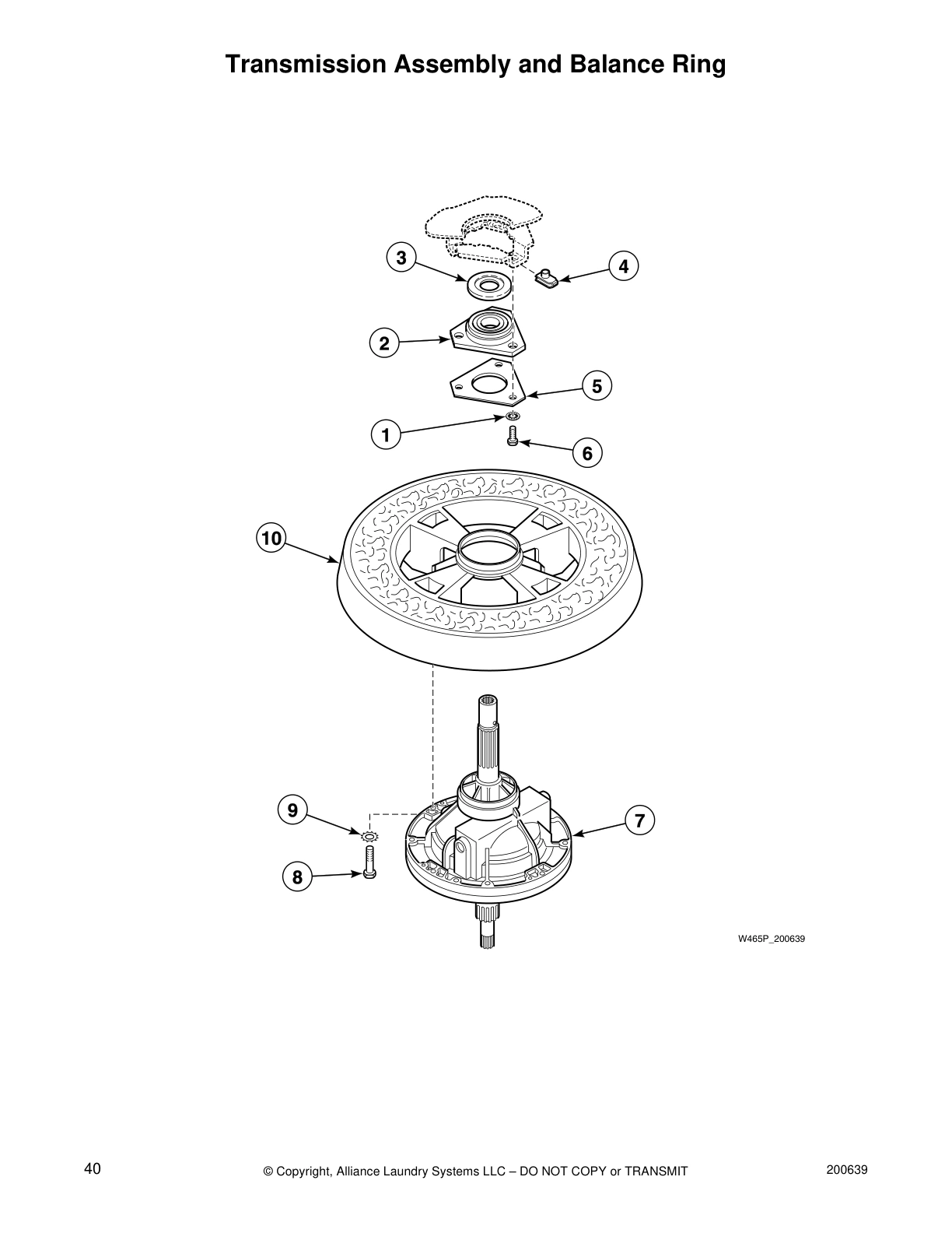 Transmission Assembly and Balance Ring