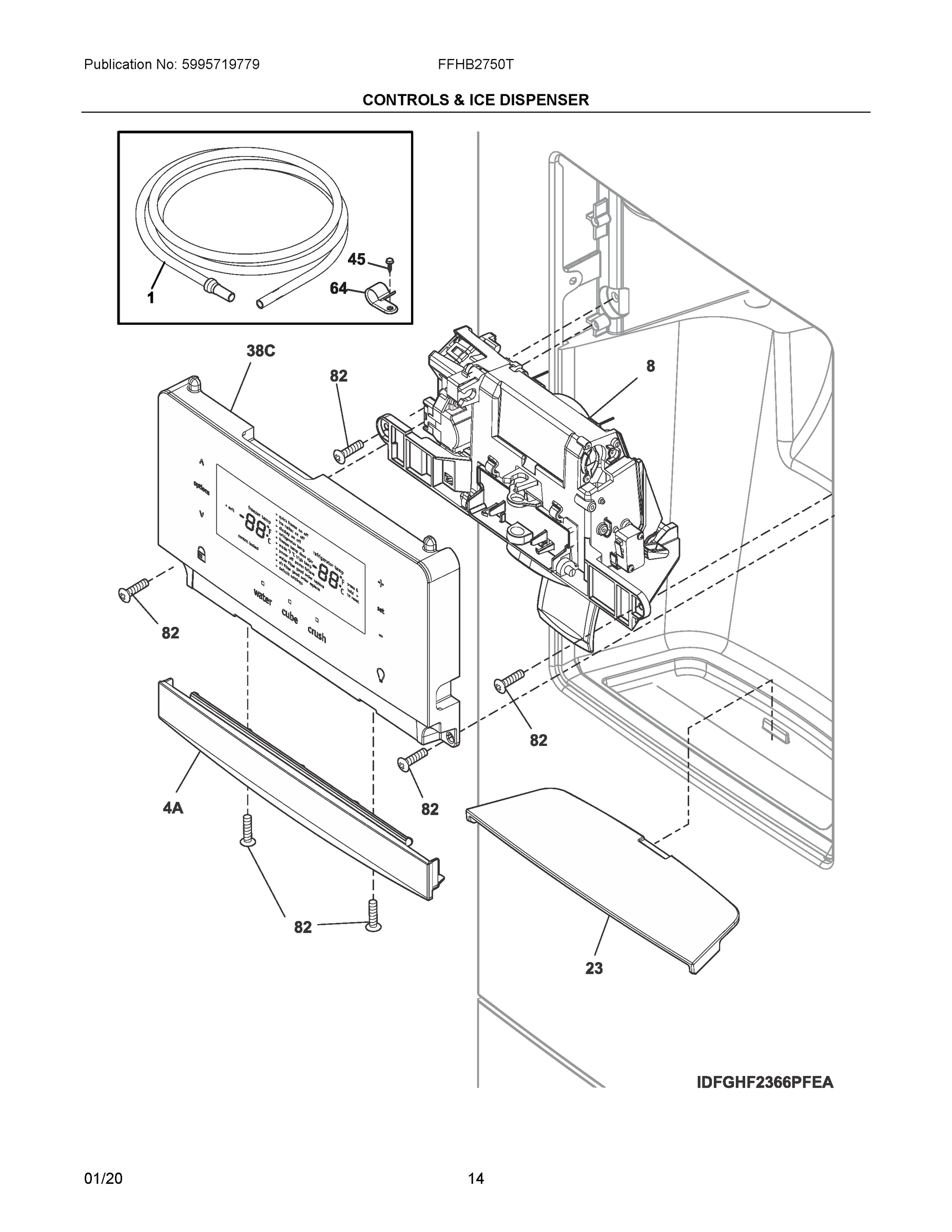 07 - CONTROLS & ICE DISPENSER