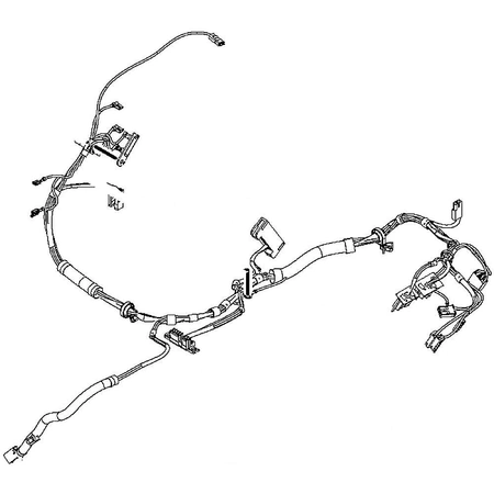 W11090773 Whirlpool Washer Wire Harness
