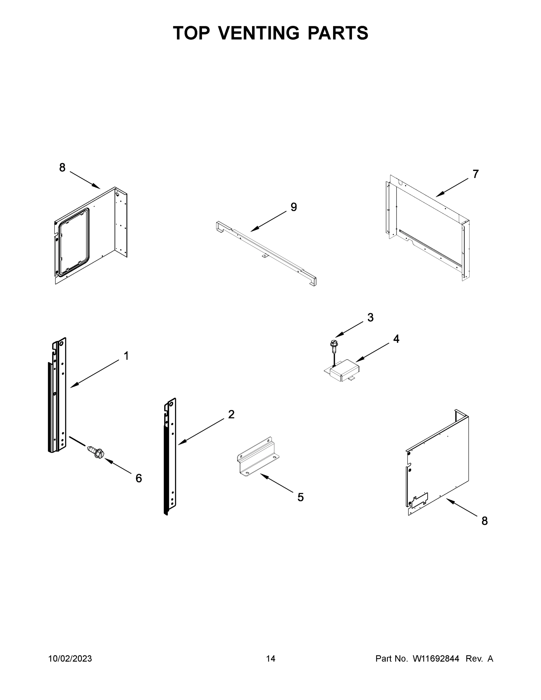 08 - TOP VENTING PARTS