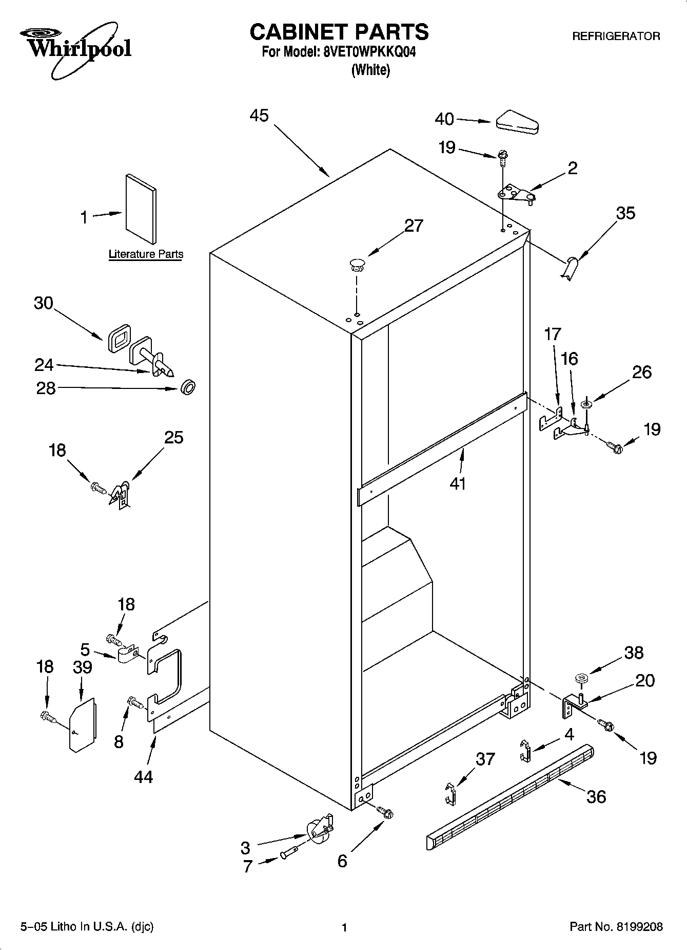 01 - CABINET PARTS