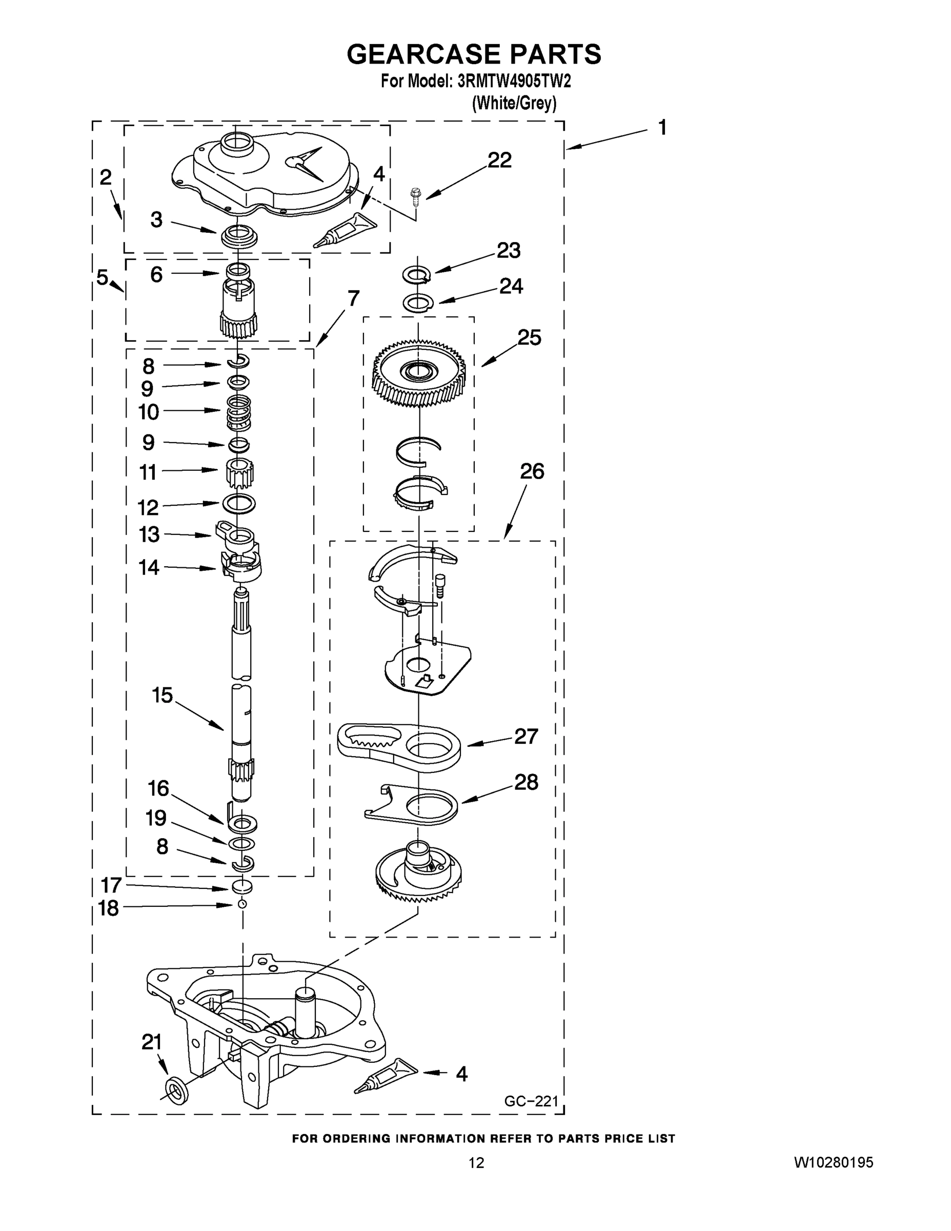 08 - GEARCASE PARTS