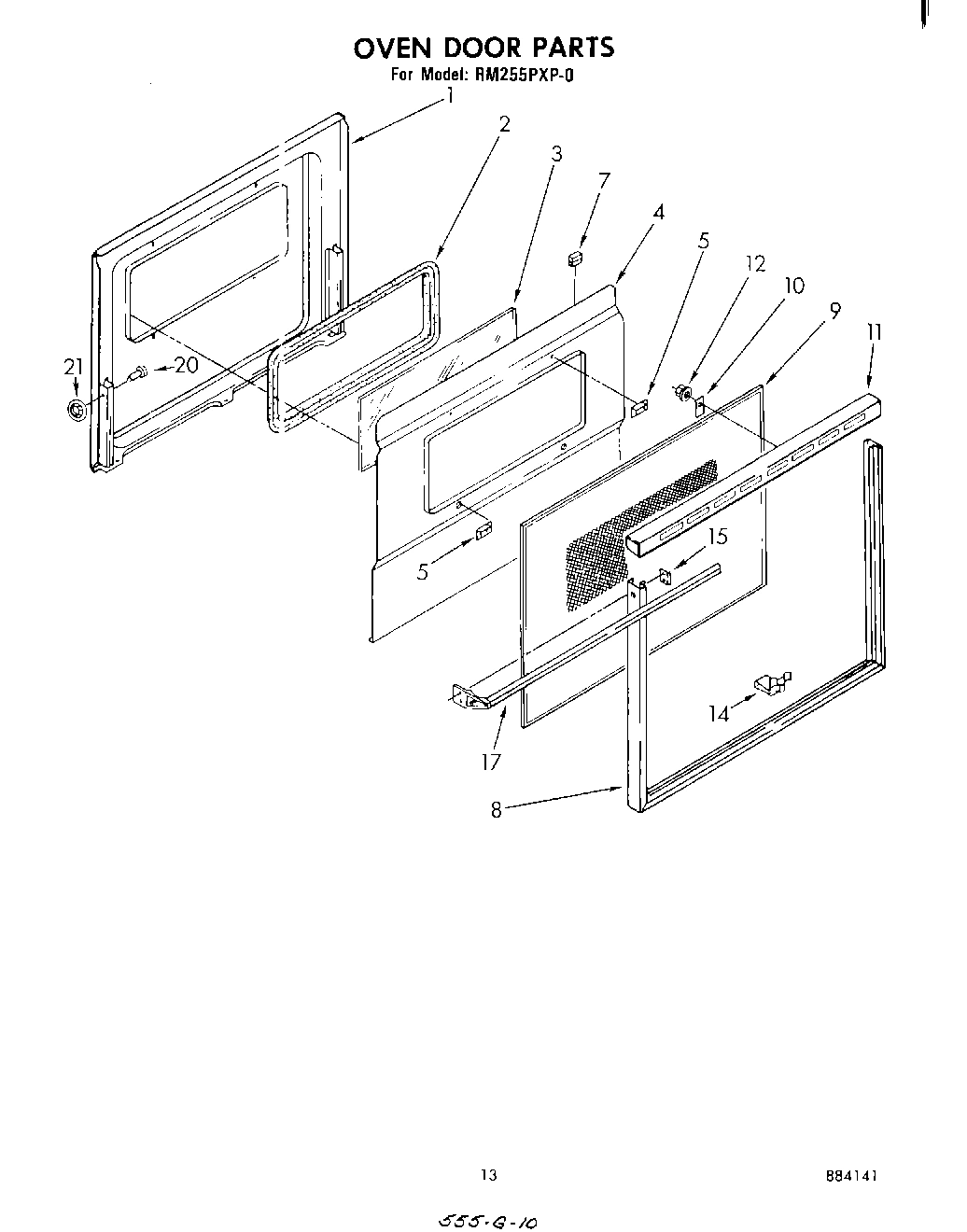 08 - OVEN DOOR