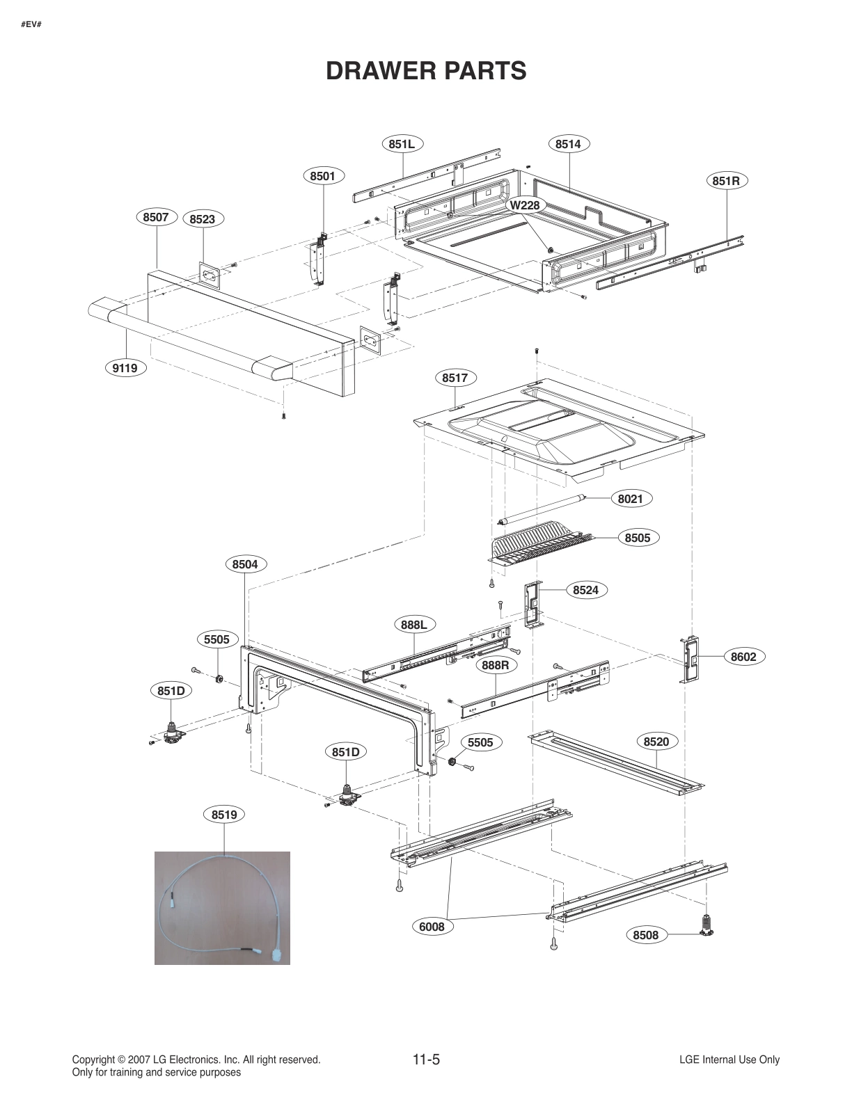 DRAWER PARTS