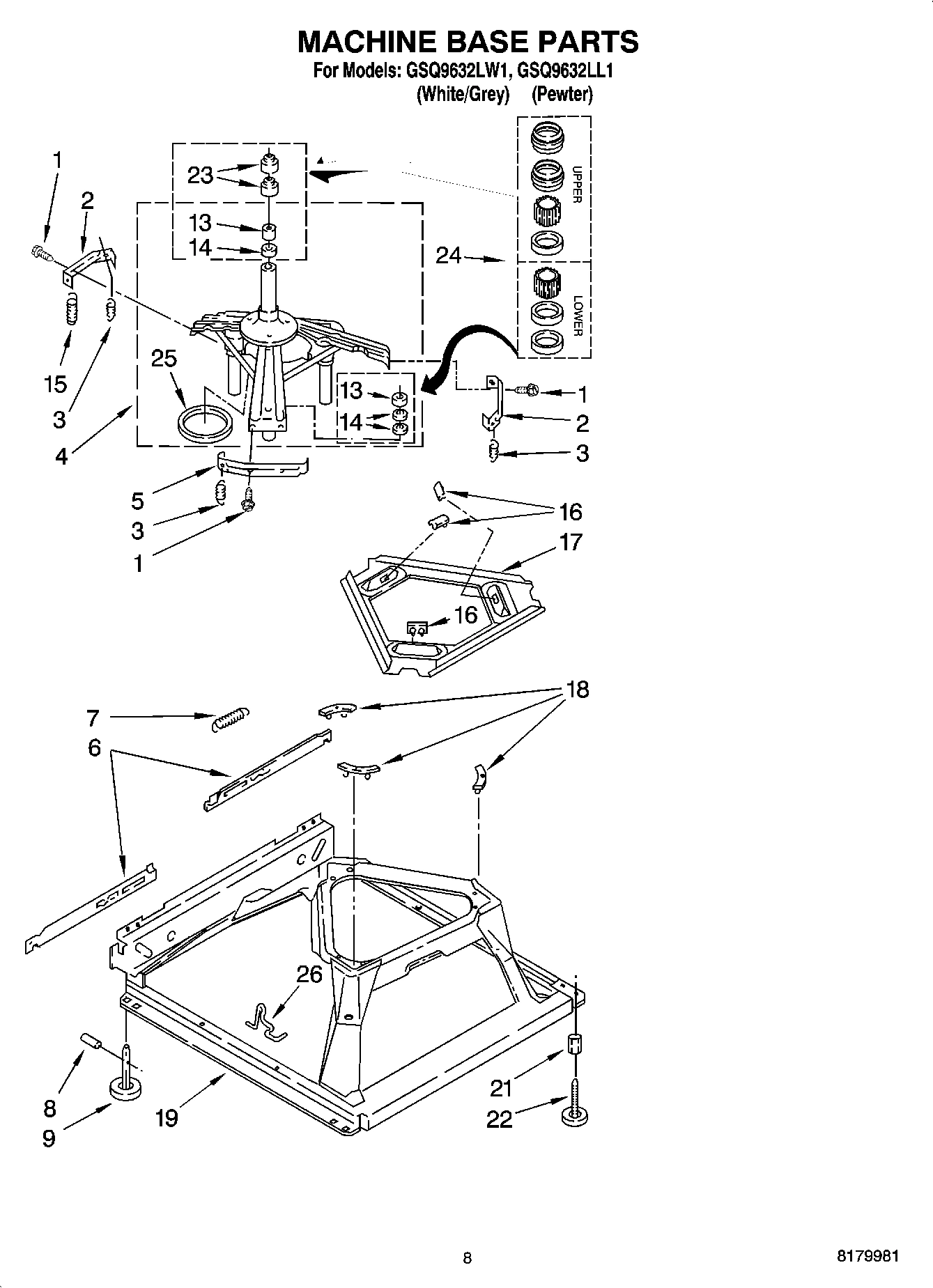 05 - MACHINE BASE PARTS