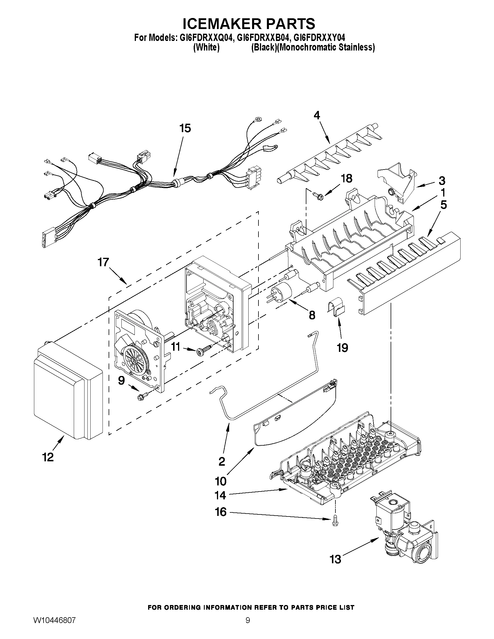 05 - ICEMAKER PARTS