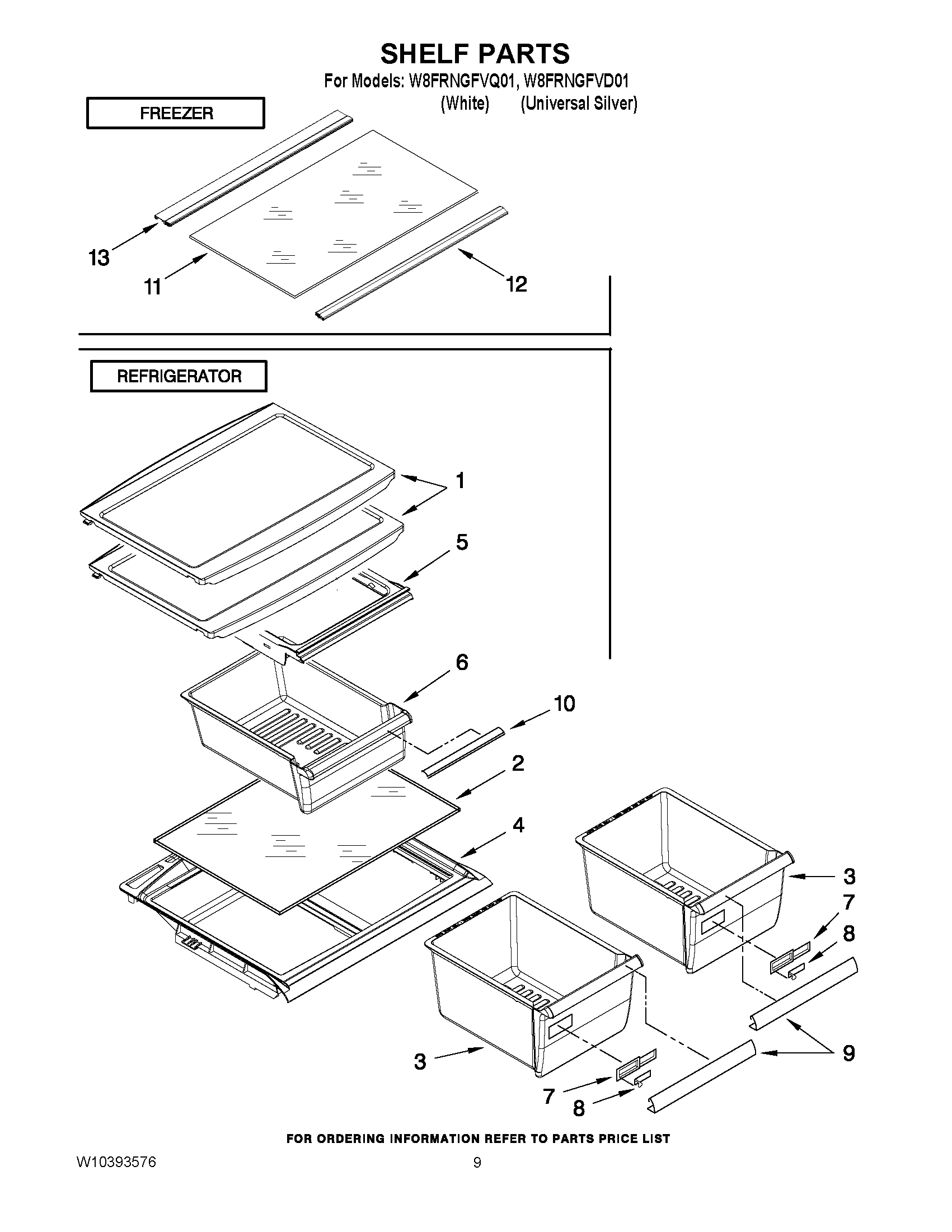 05 - SHELF PARTS