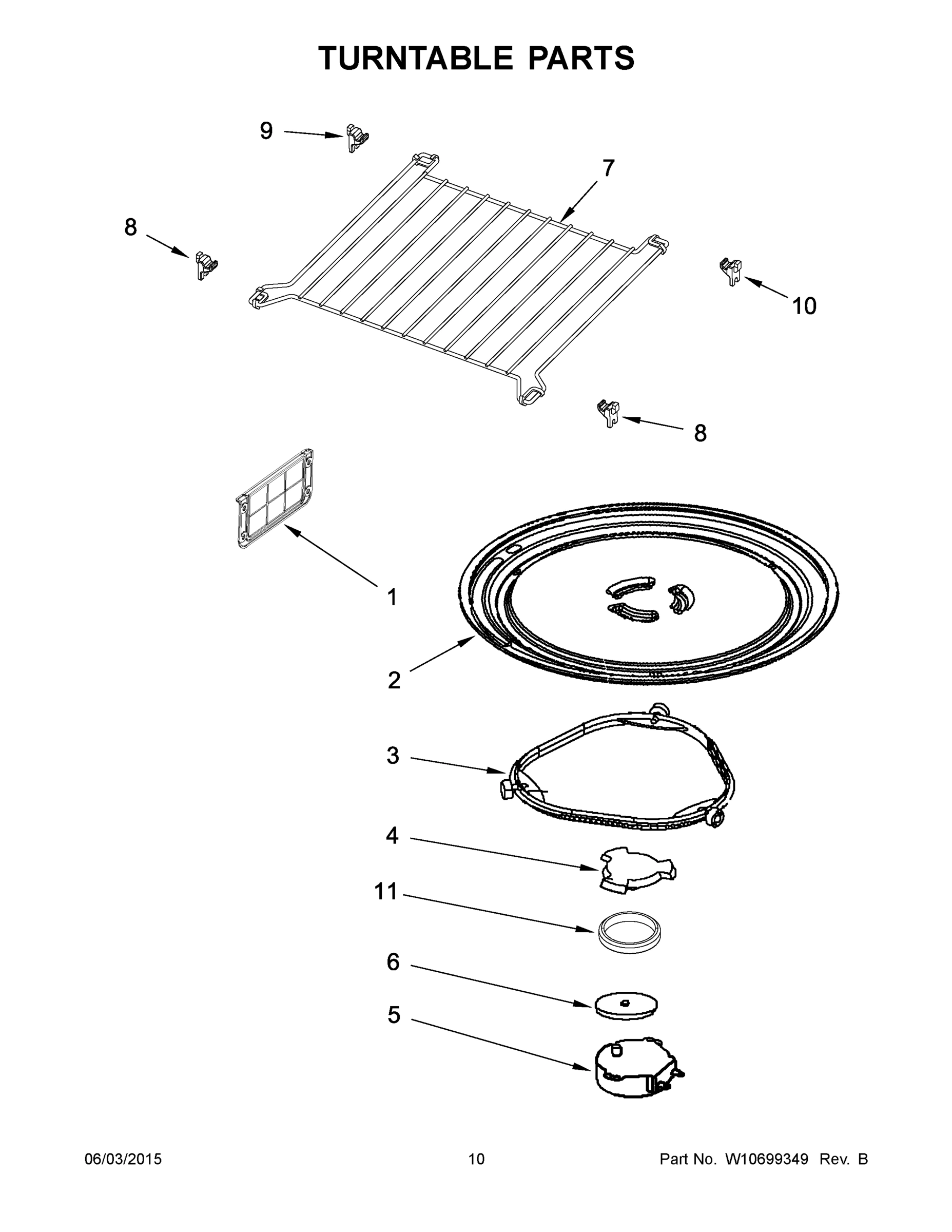 06 - TURNTABLE PARTS