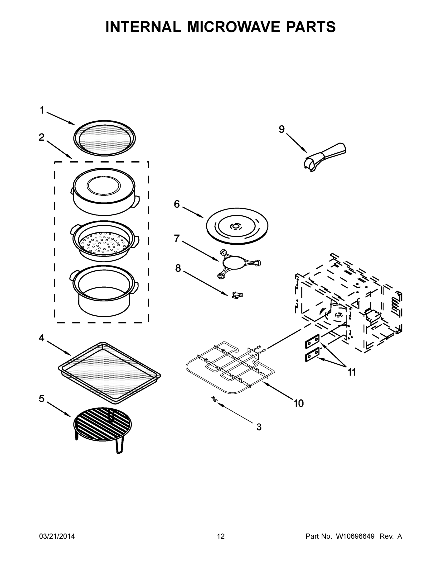 07 - INTERNAL MICROWAVE PARTS