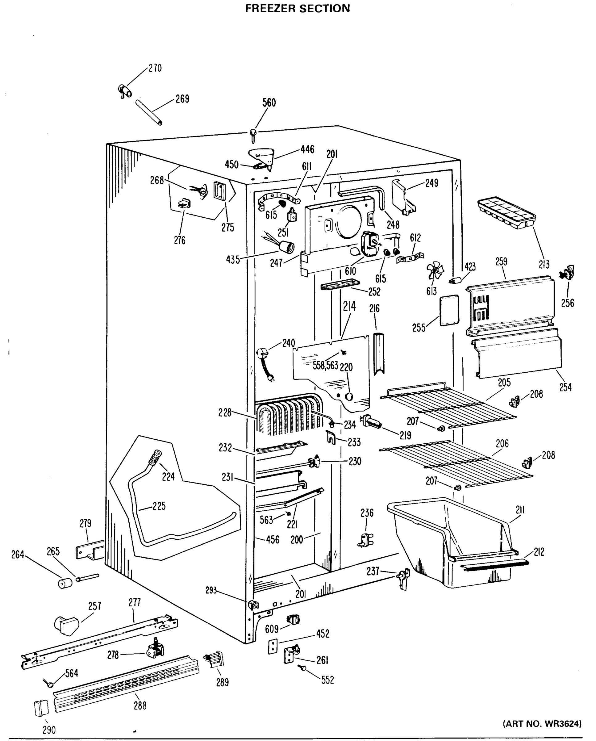 FREEZER SECTION