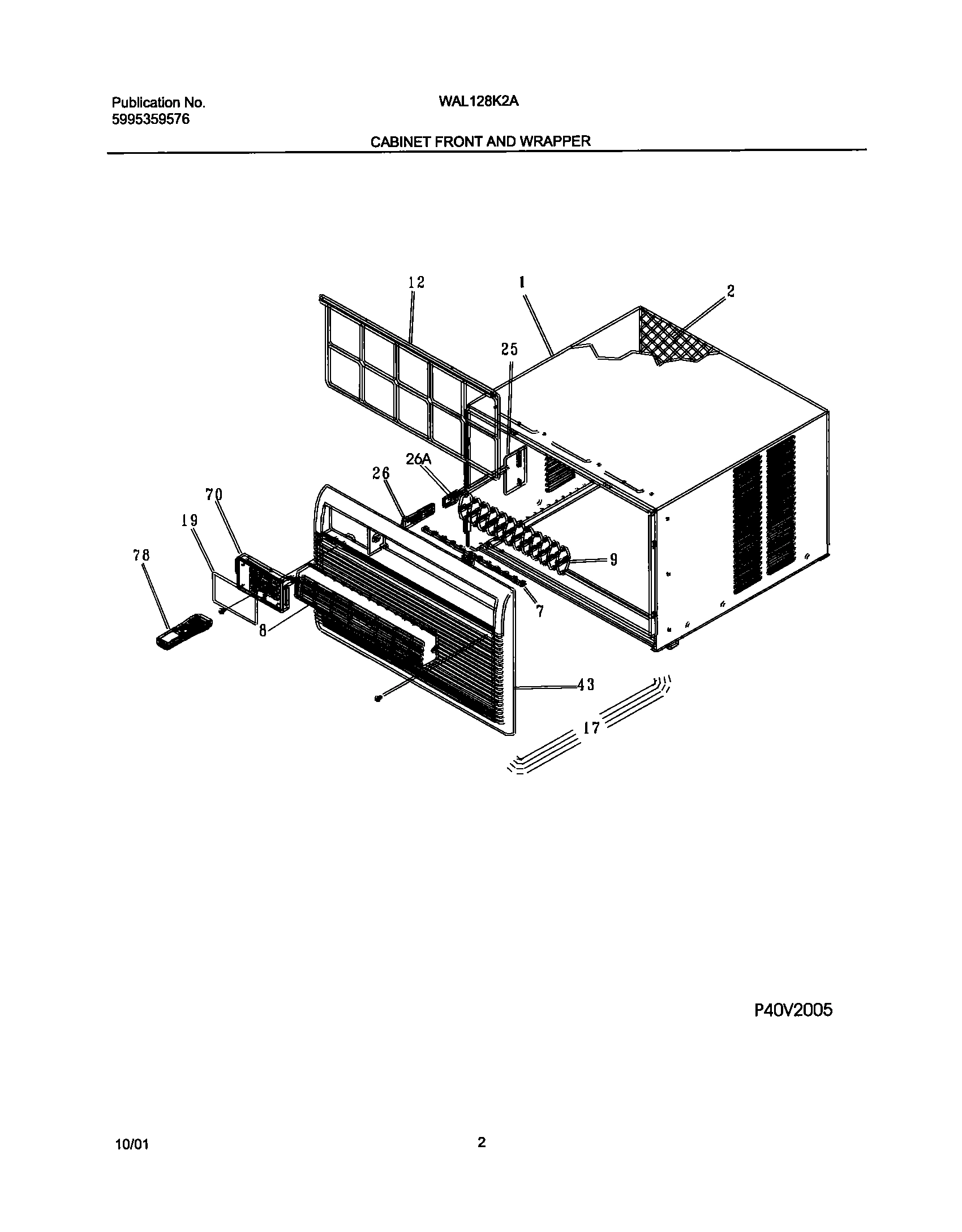 03 - CABINET FRONT AND WRAPPER