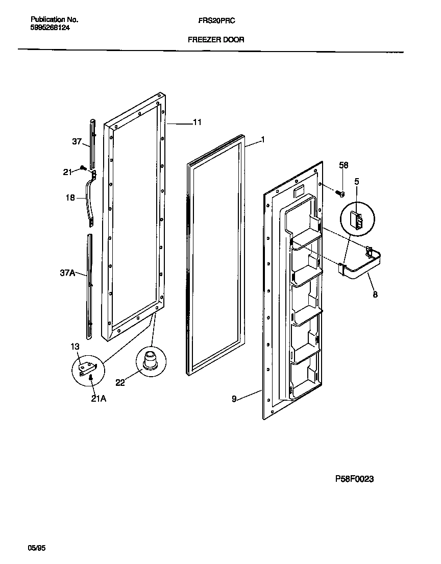 02 - FREEZER DOOR