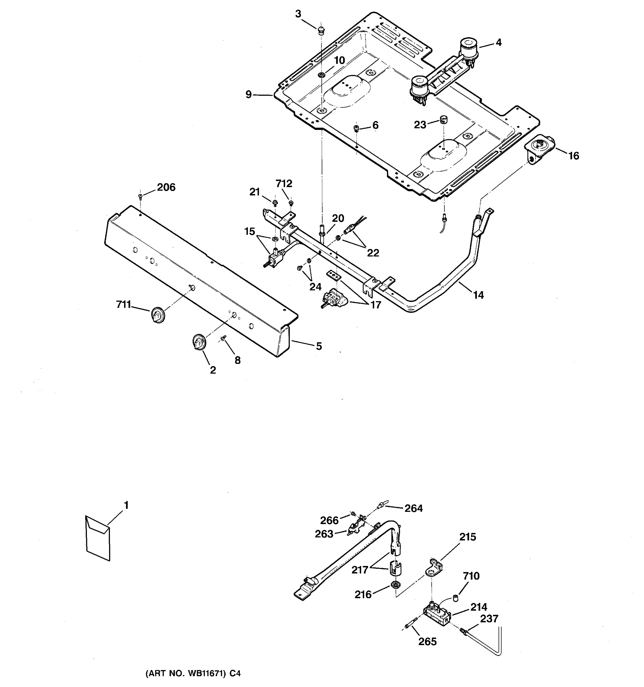 GAS & BURNER PARTS