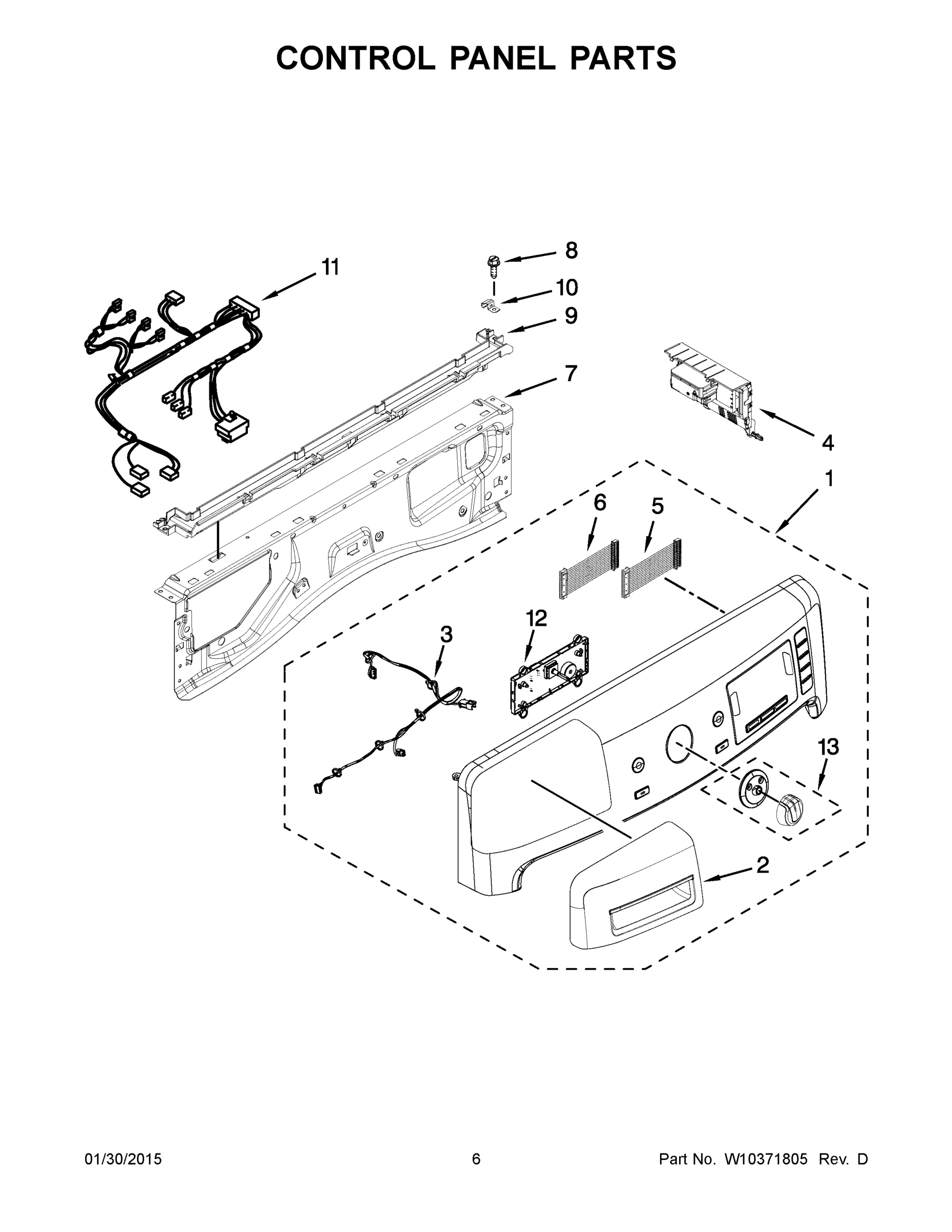 04 - CONTROL PANEL PARTS