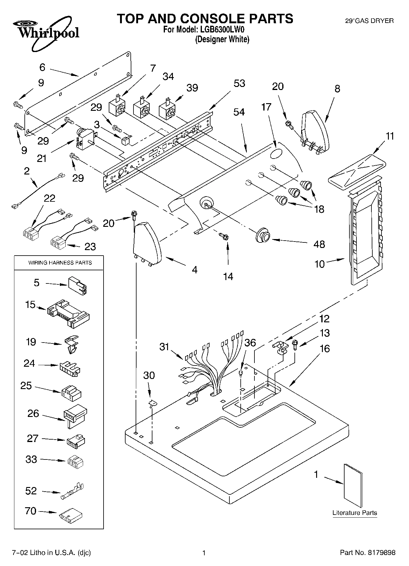 01 - TOP AND CONSOLE, LITERATURE