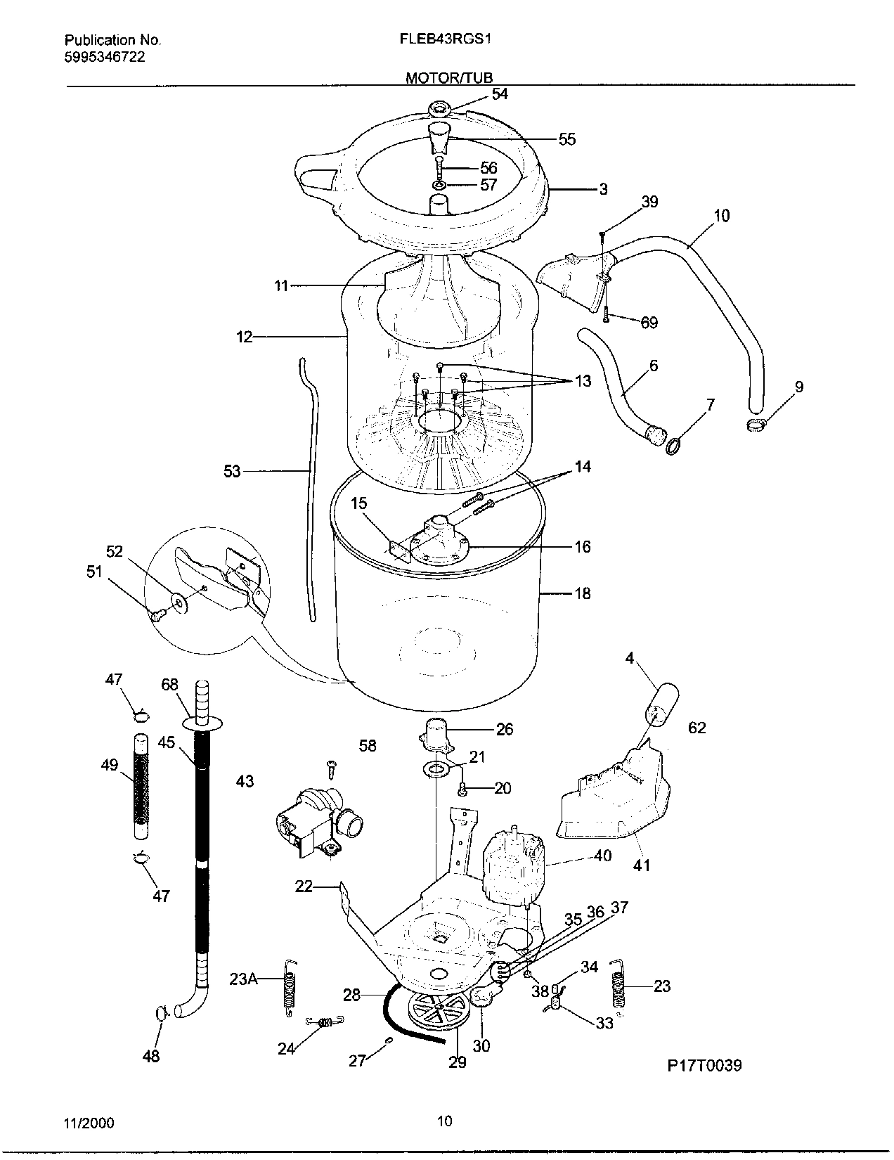 10 - MOTOR/TUB