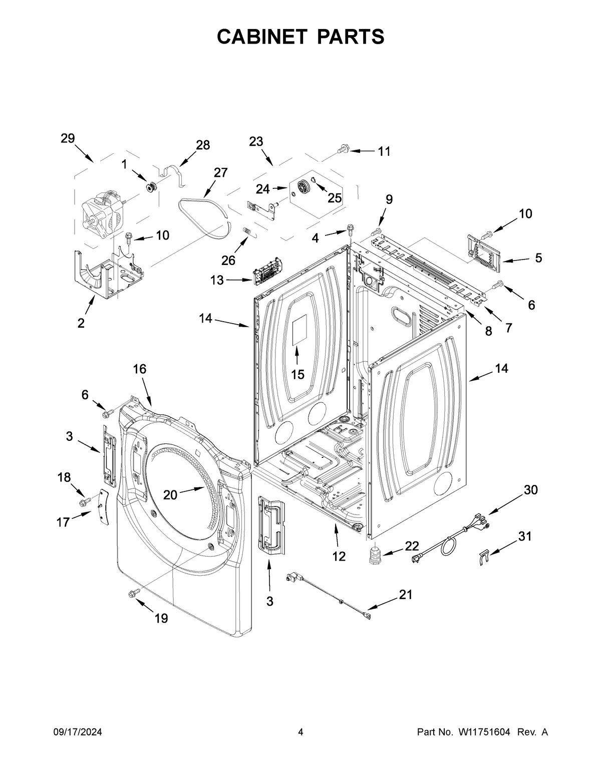 03 - CABINET PARTS