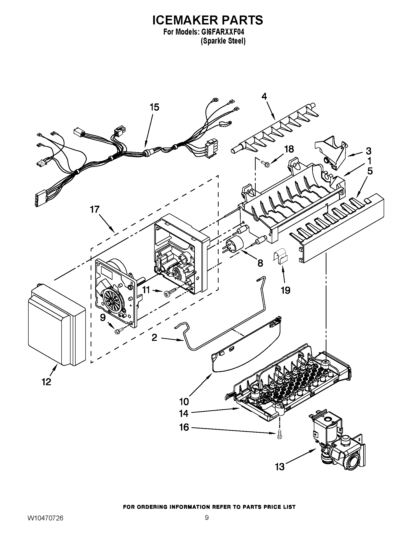 05 - ICEMAKER PARTS